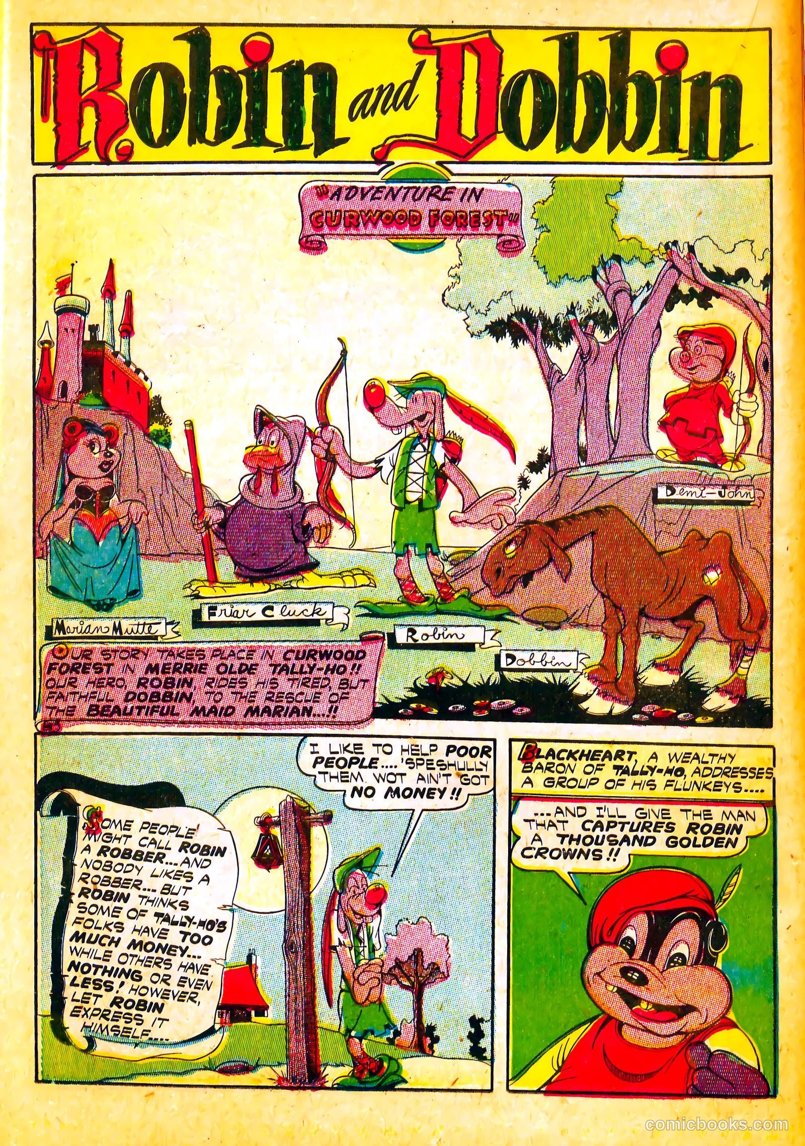 Taffy Comics #4 (1946) — page 20 of 51