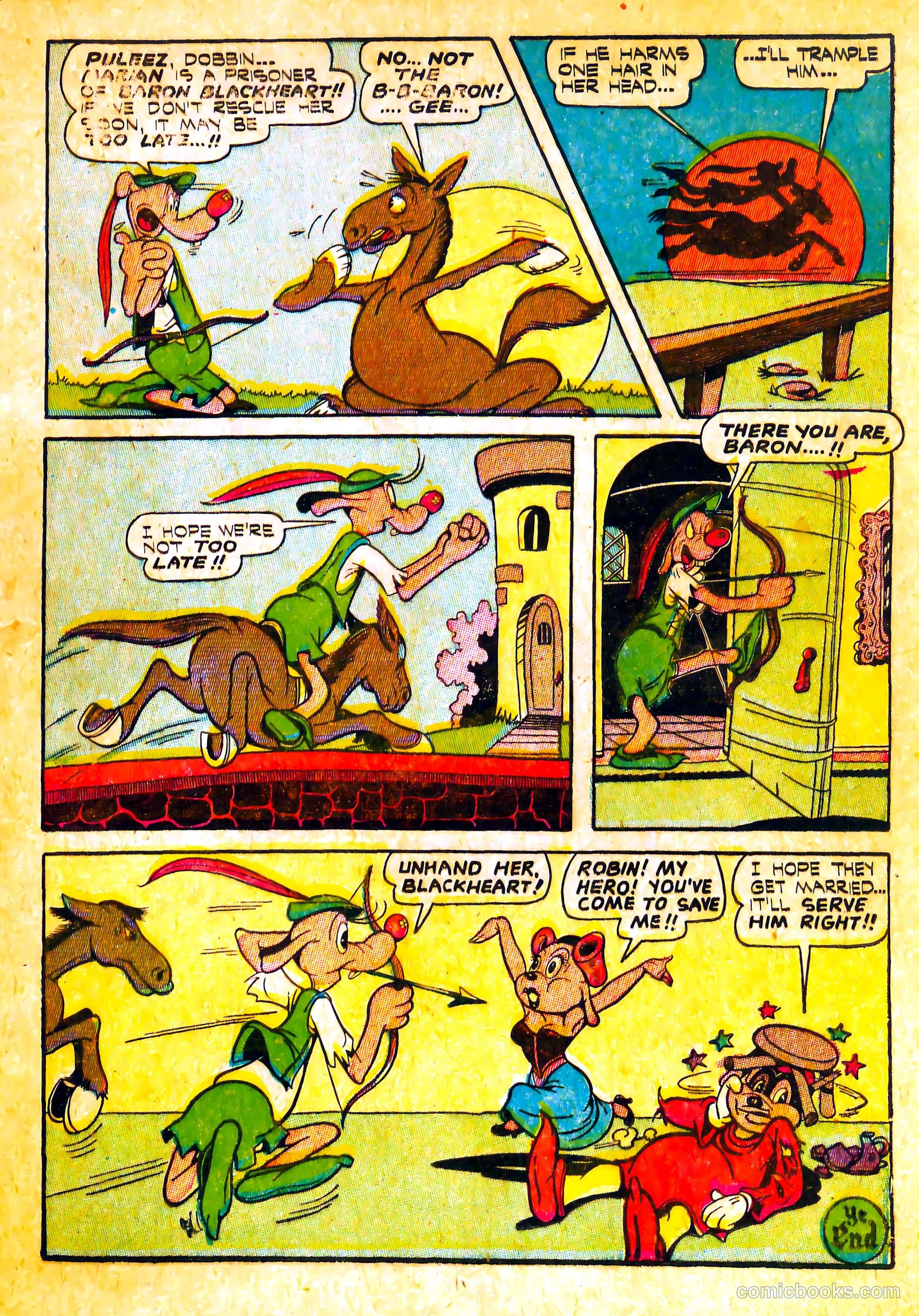 Taffy Comics #4 (1946) — page 25 of 51