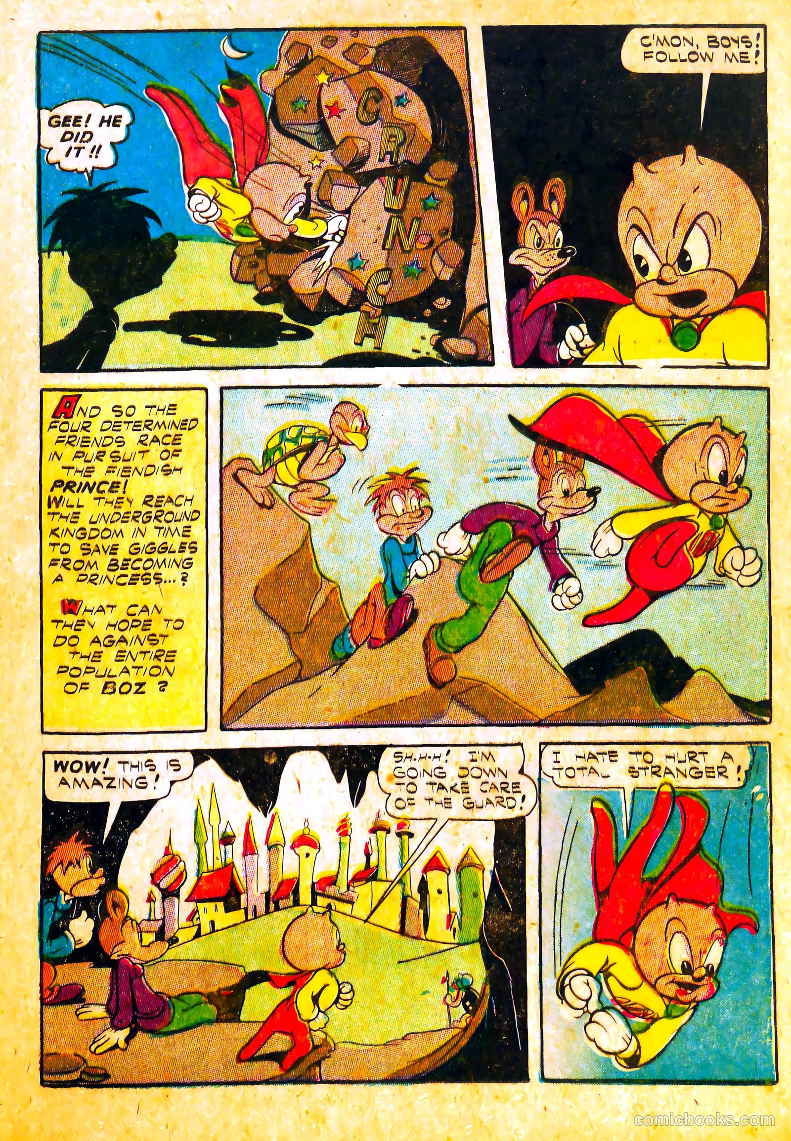 Taffy Comics #4 (1946) — page 36 of 51