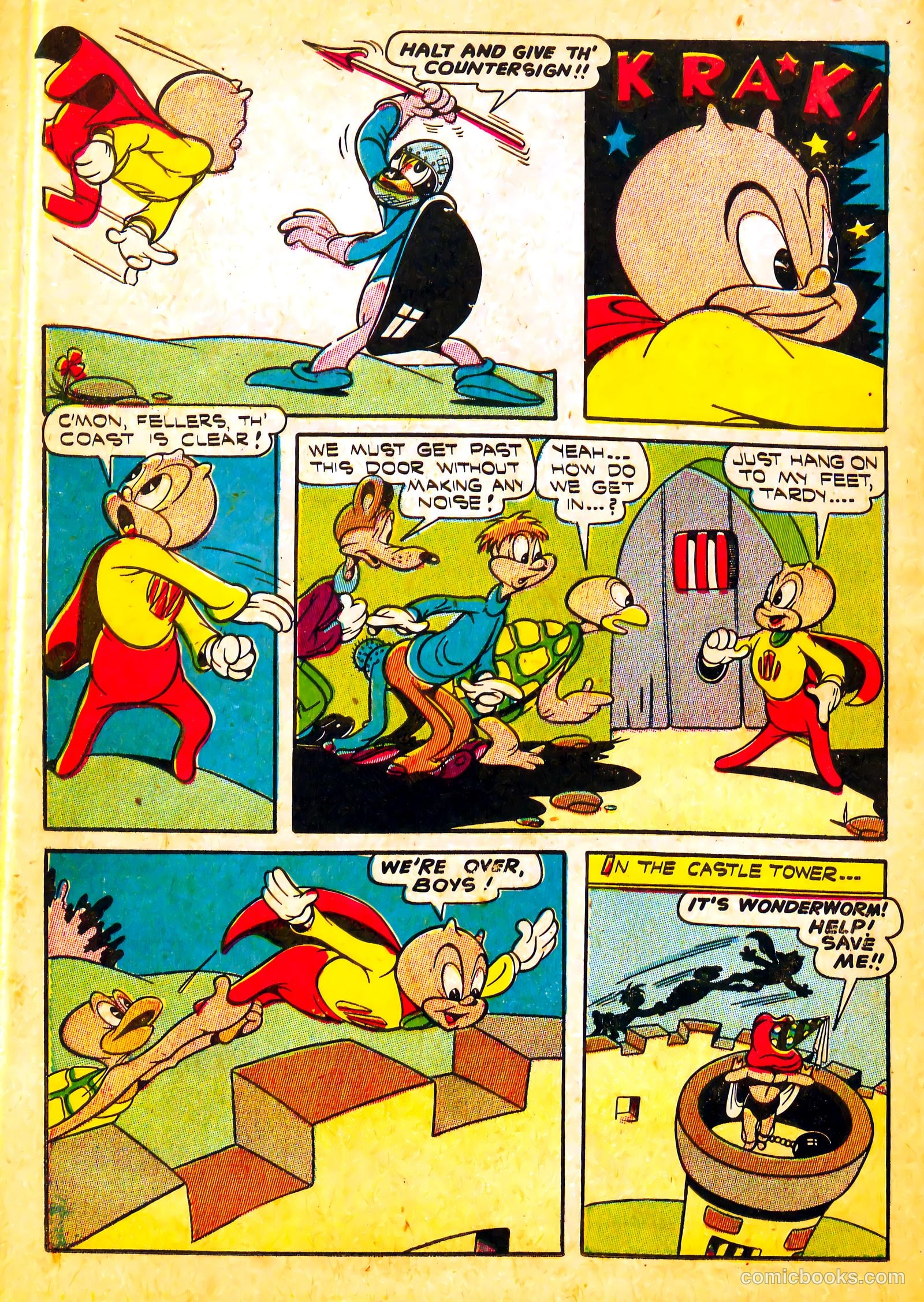 Taffy Comics #4 (1946) — page 37 of 51