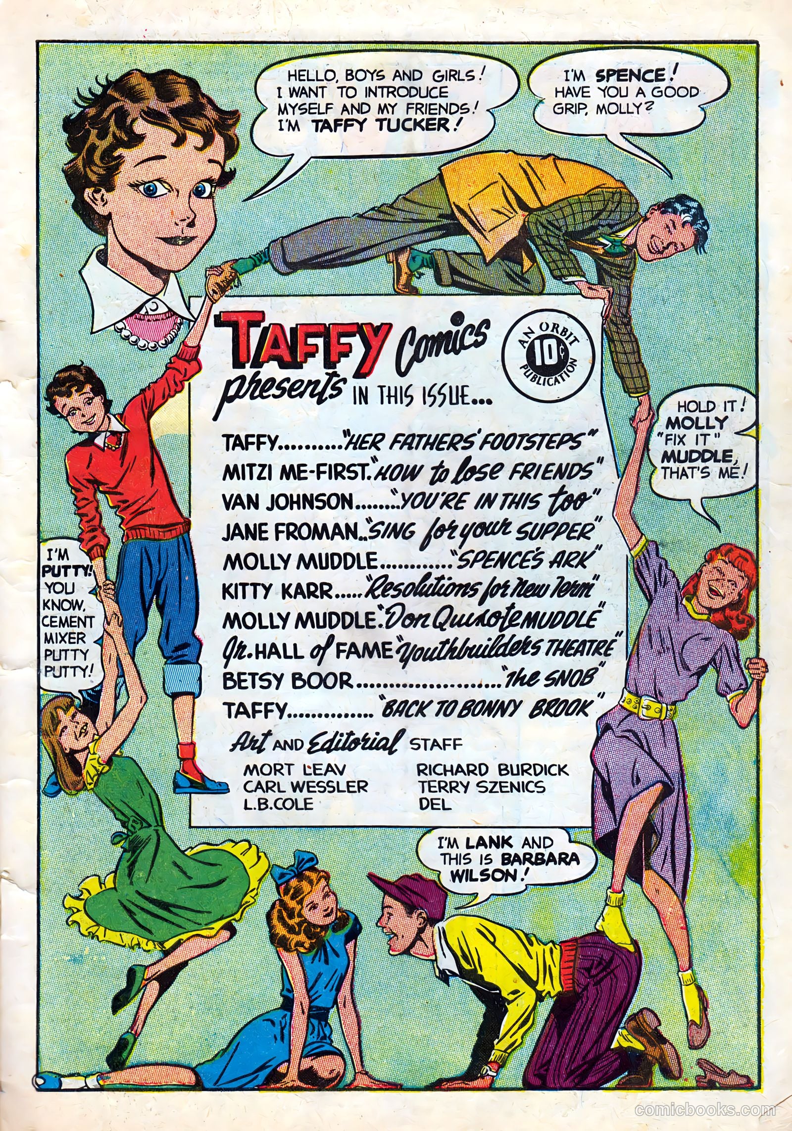 Taffy Comics #5 (1946) — page 3 of 52