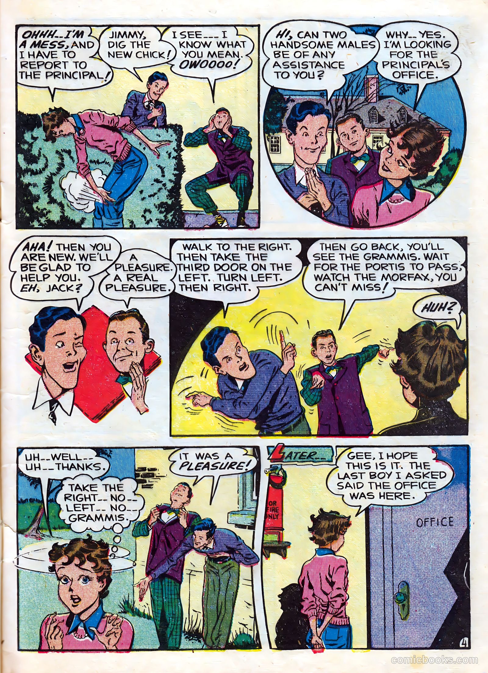 Taffy Comics #5 (1946) — page 7 of 52