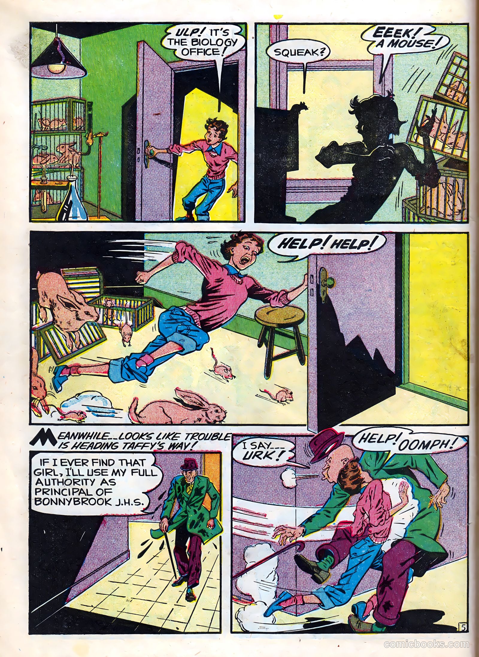 Taffy Comics #5 (1946) — page 8 of 52
