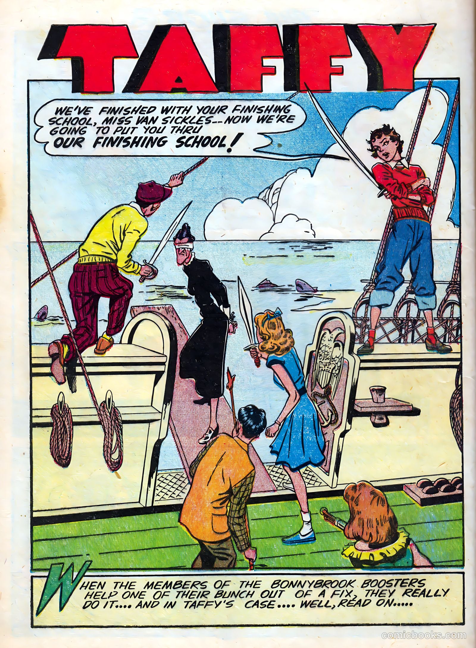 Taffy Comics #5 (1946) — page 40 of 52