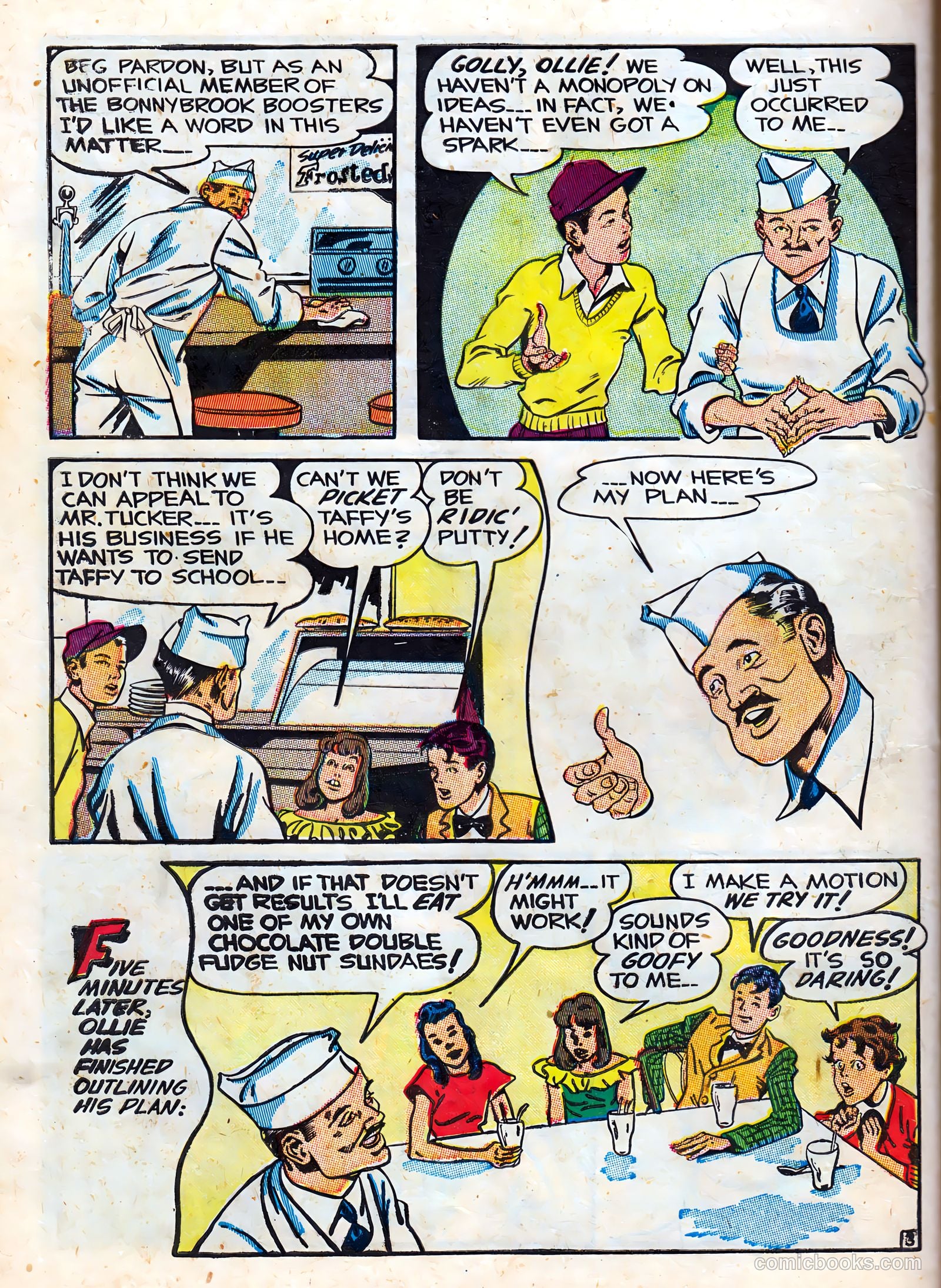 Taffy Comics #5 (1946) — page 42 of 52