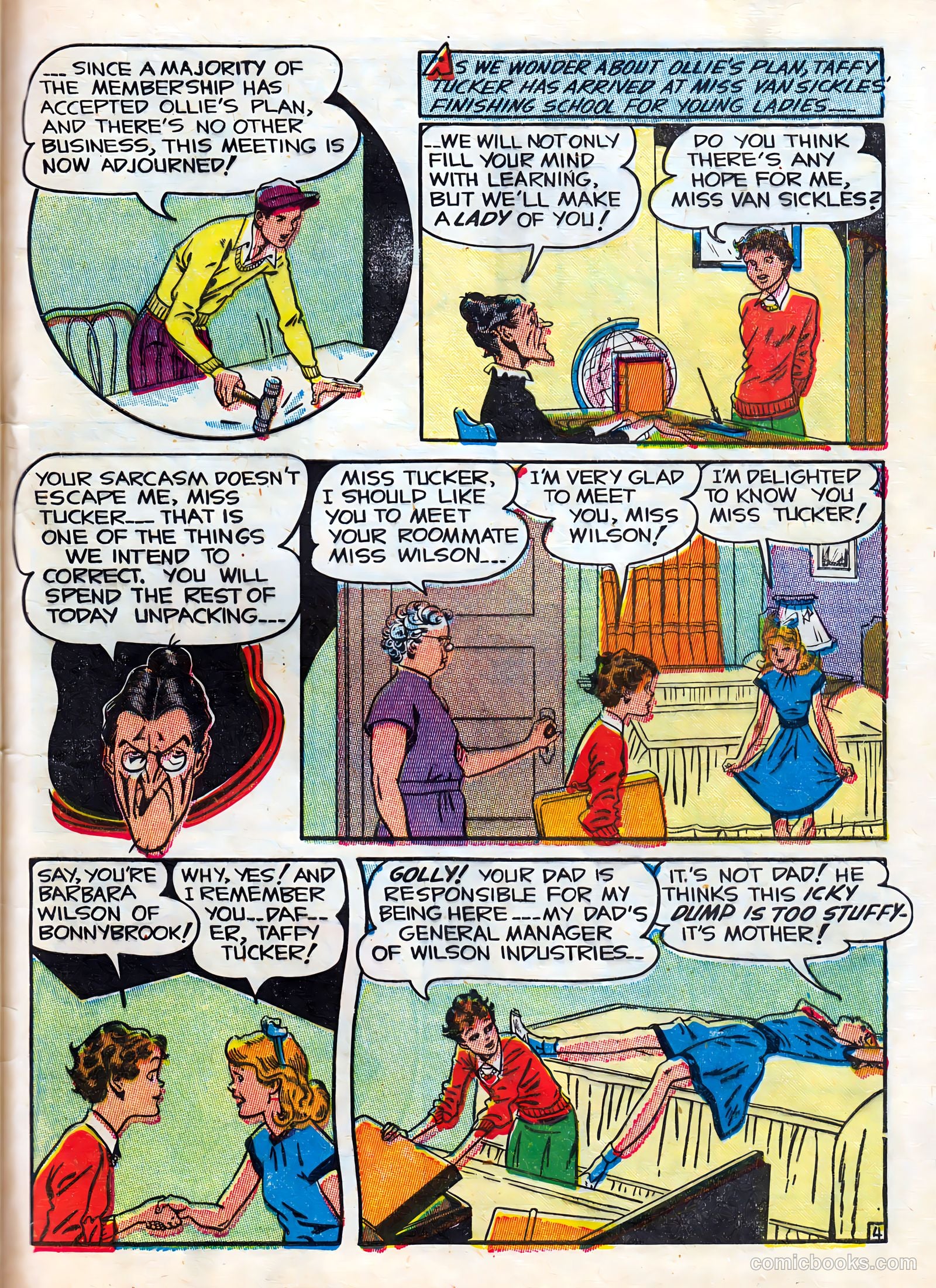 Taffy Comics #5 (1946) — page 43 of 52