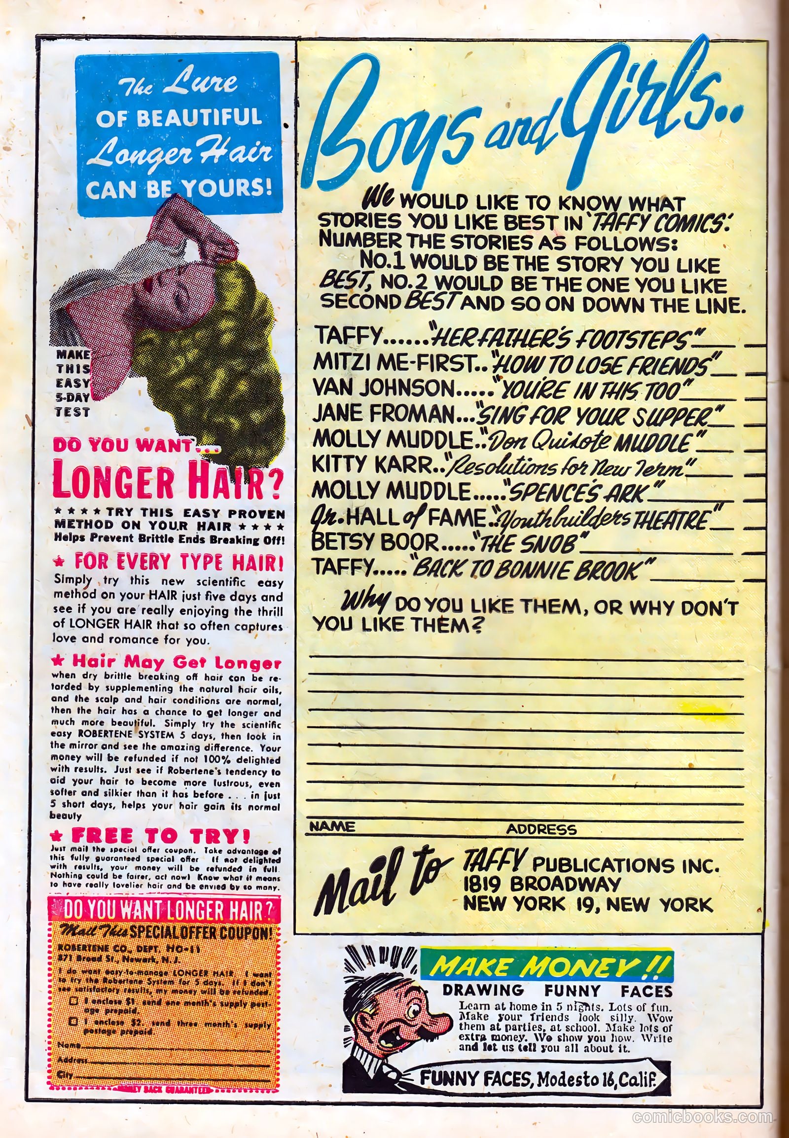 Taffy Comics #5 (1946) — page 48 of 52