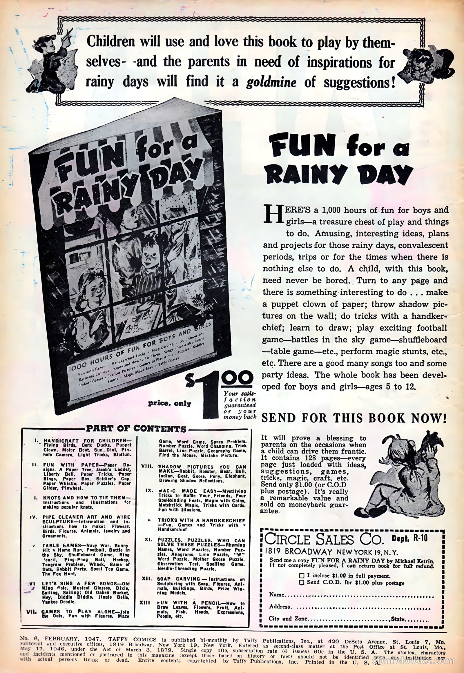 Taffy Comics #6 (1947) — page 2 of 52
