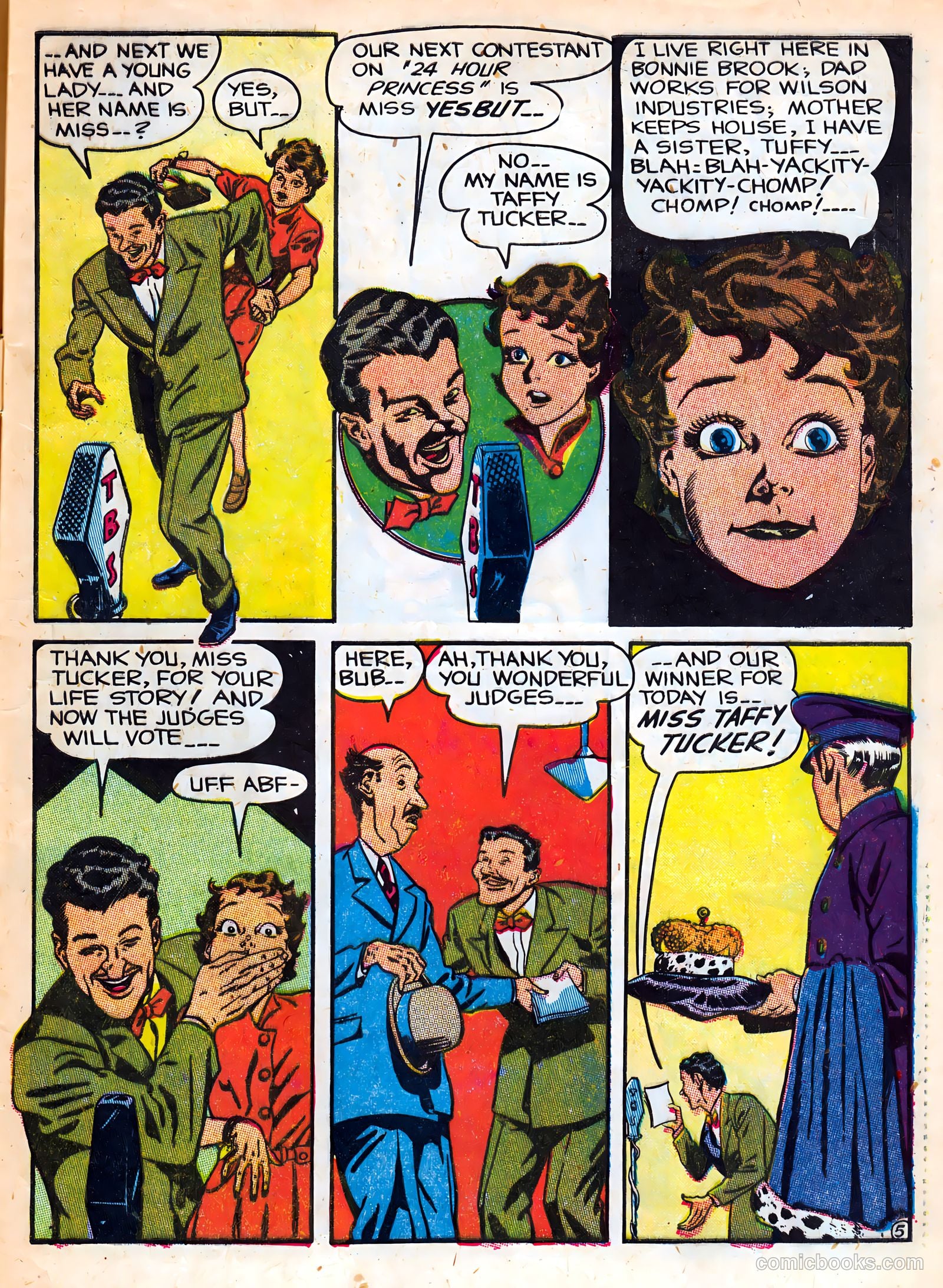 Taffy Comics #6 (1947) — page 7 of 52