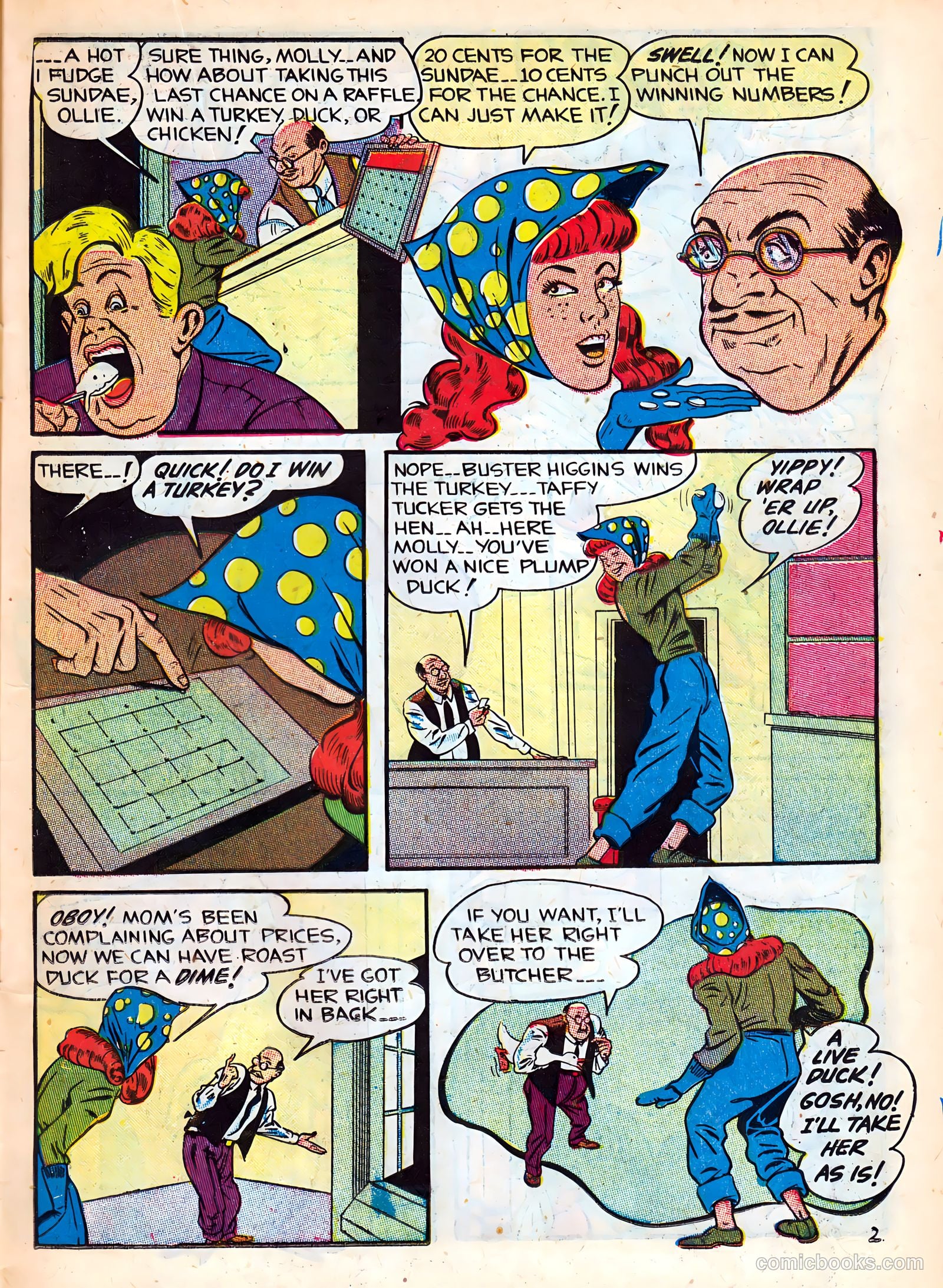 Taffy Comics #6 (1947) — page 21 of 52