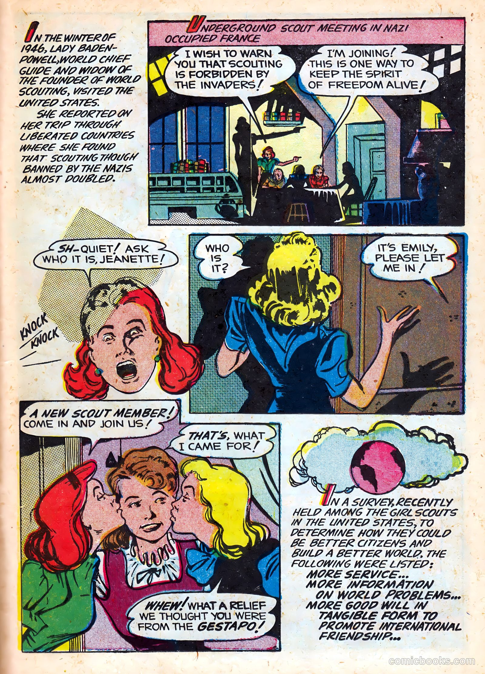 Taffy Comics #6 (1947) — page 35 of 52
