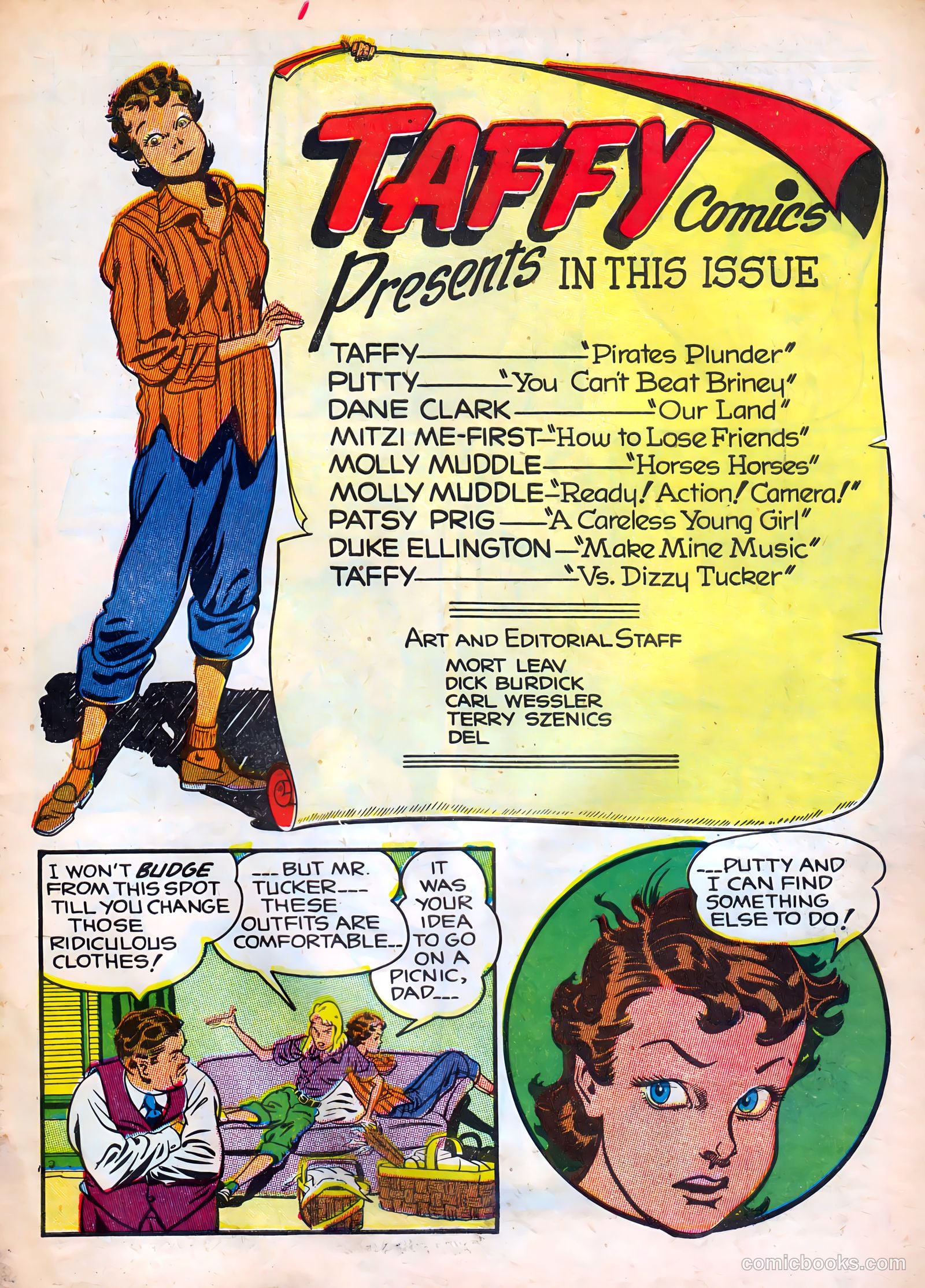 Taffy Comics #7 (1947) — page 3 of 52