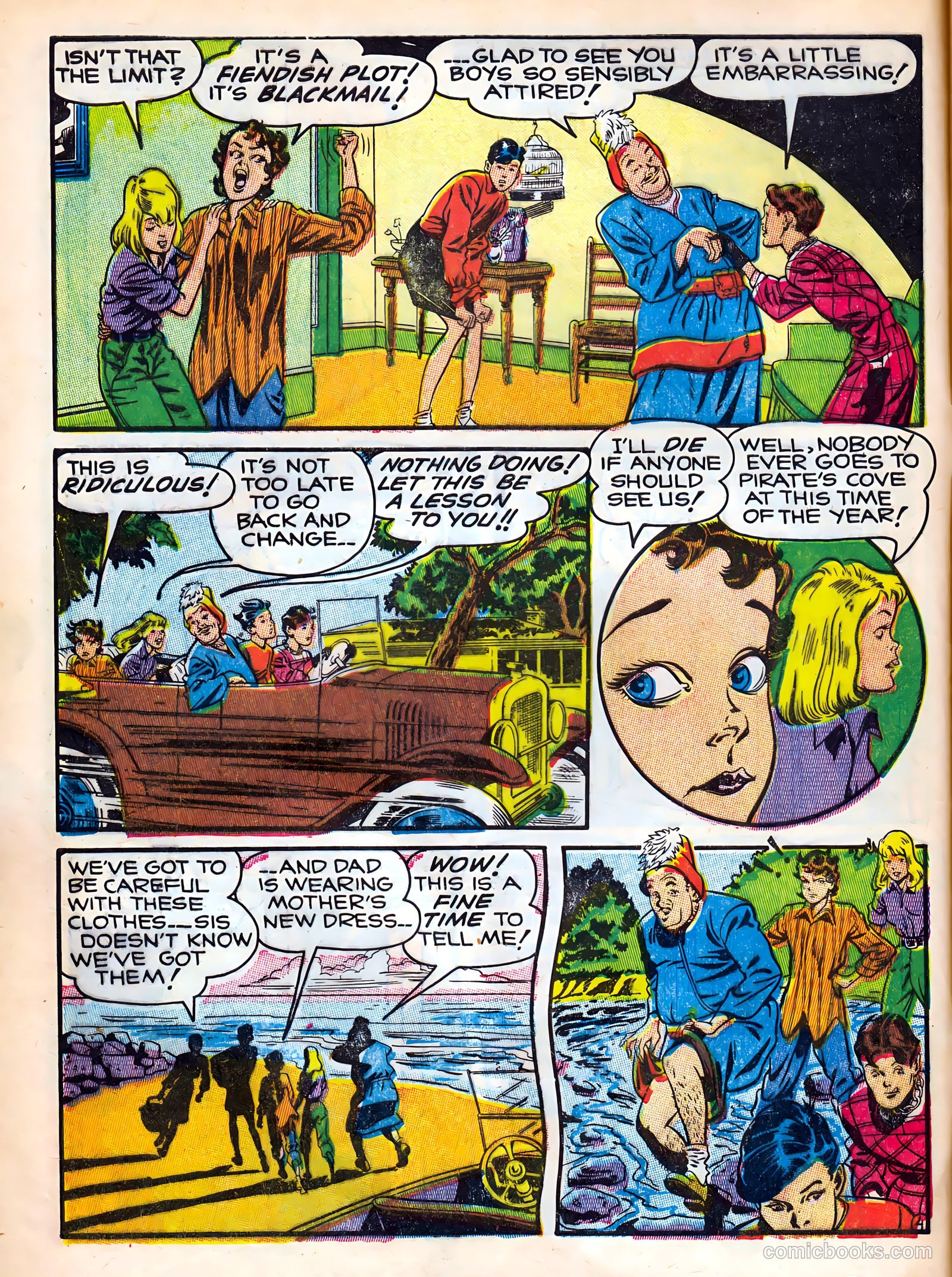 Taffy Comics #7 (1947) — page 6 of 52