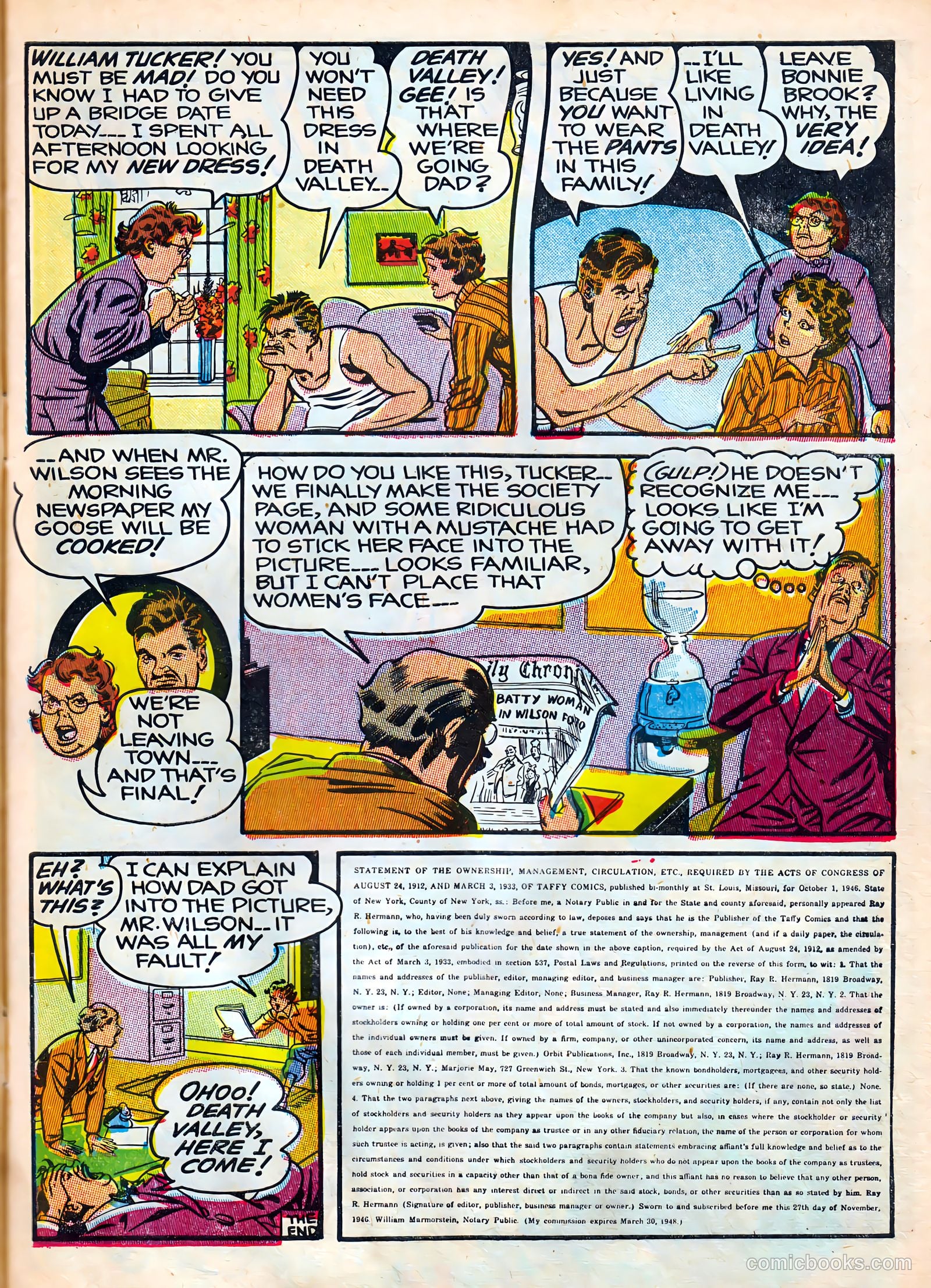 Taffy Comics #7 (1947) — page 11 of 52