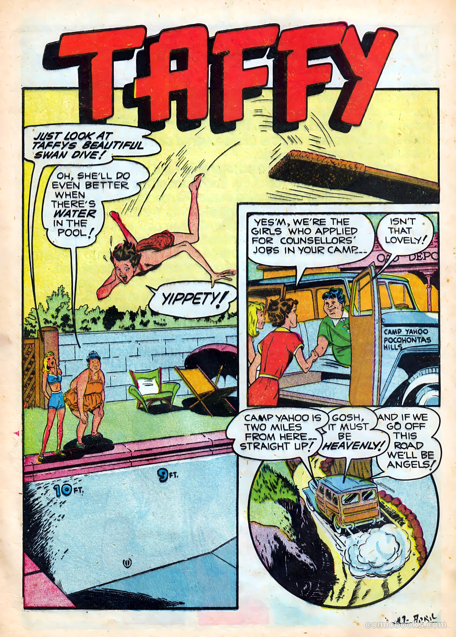 Taffy Comics #7 (1947) — page 40 of 52