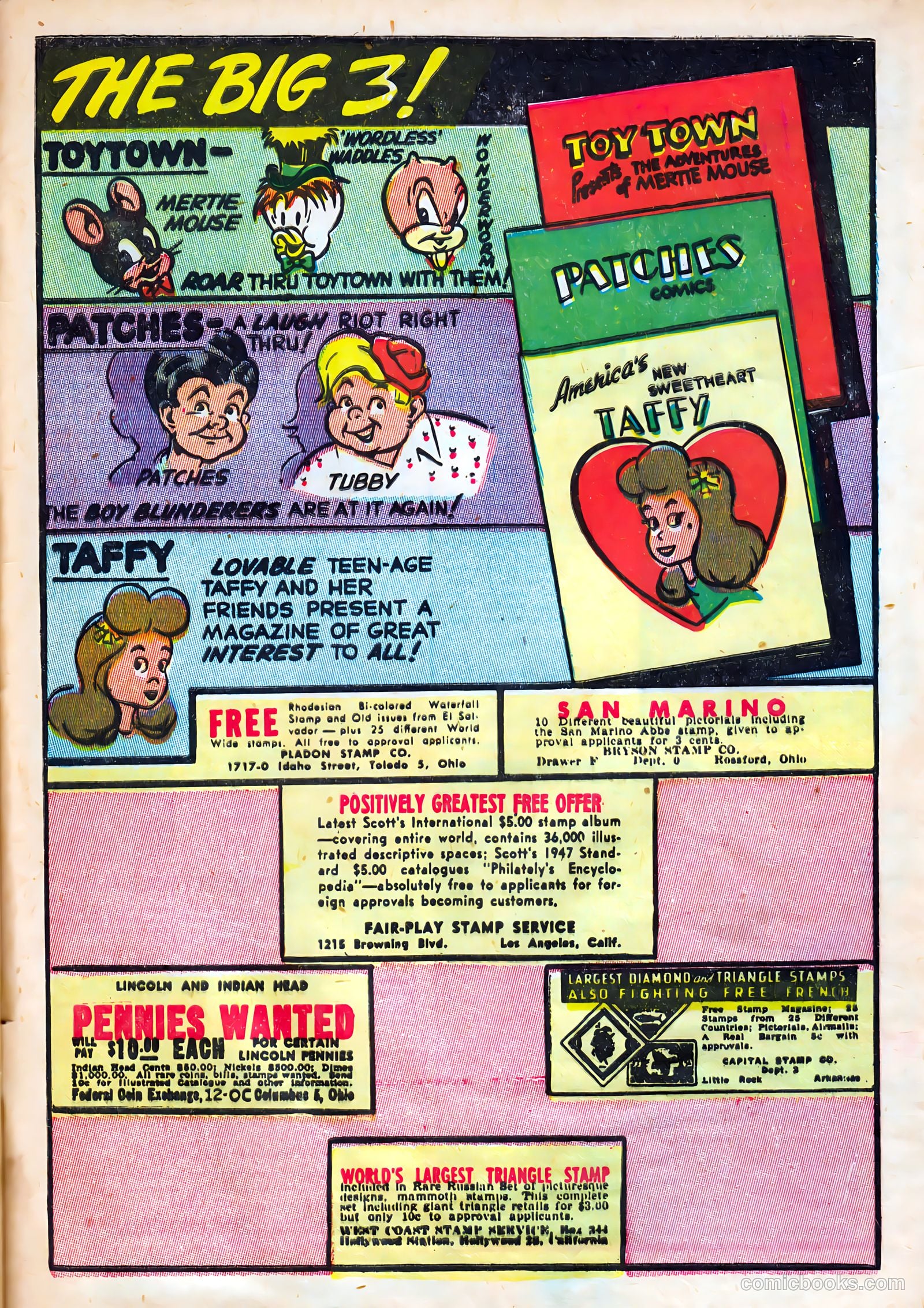 Taffy Comics #7 (1947) — page 49 of 52