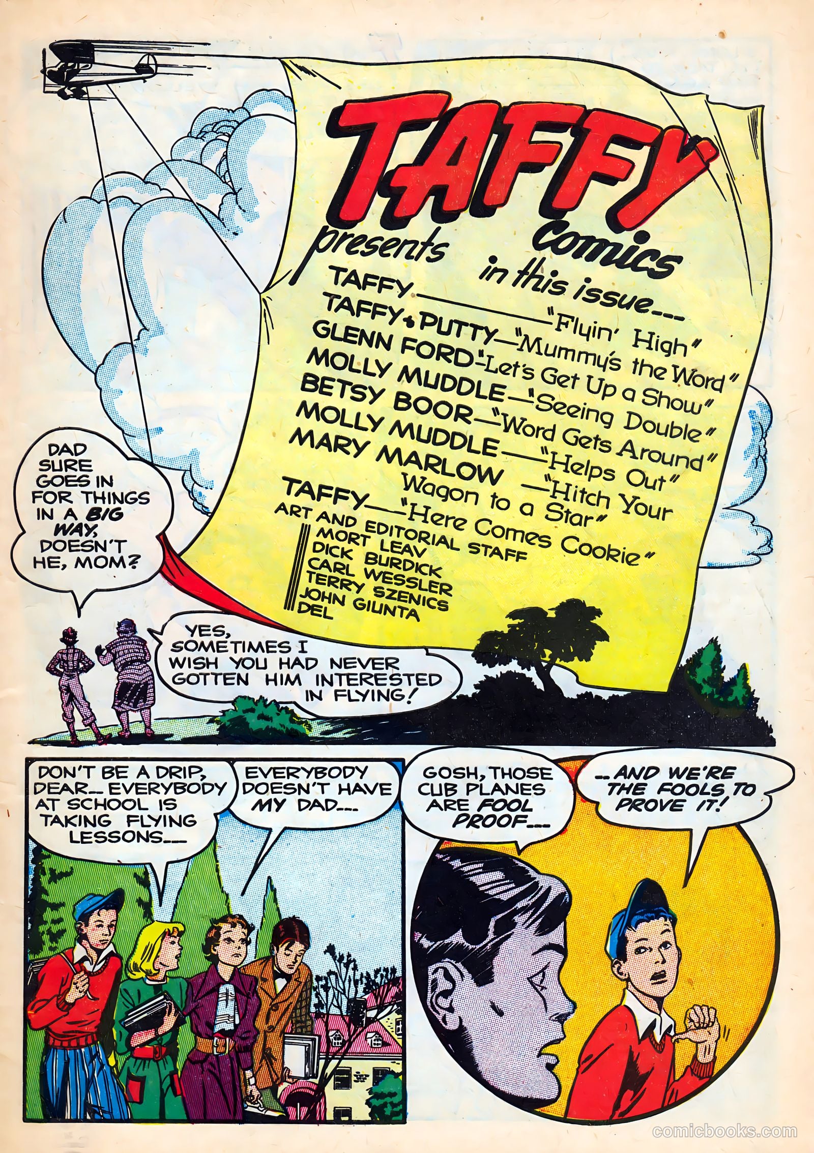 Taffy Comics #8 (1947) — page 3 of 52