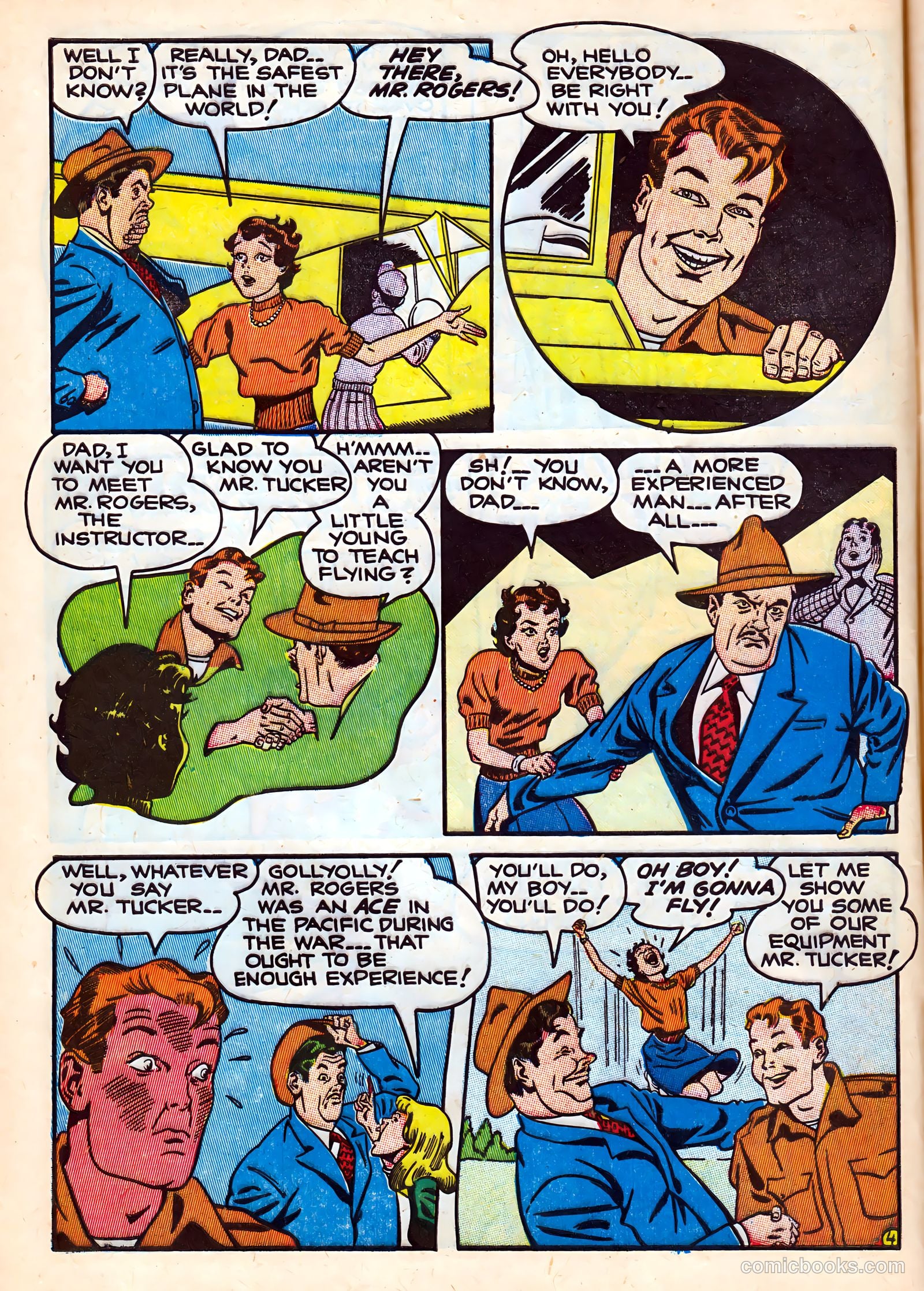 Taffy Comics #8 (1947) — page 6 of 52