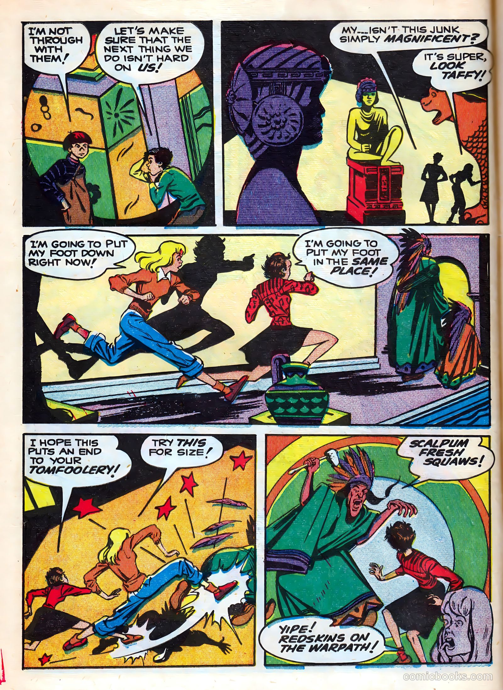Taffy Comics #8 (1947) — page 16 of 52