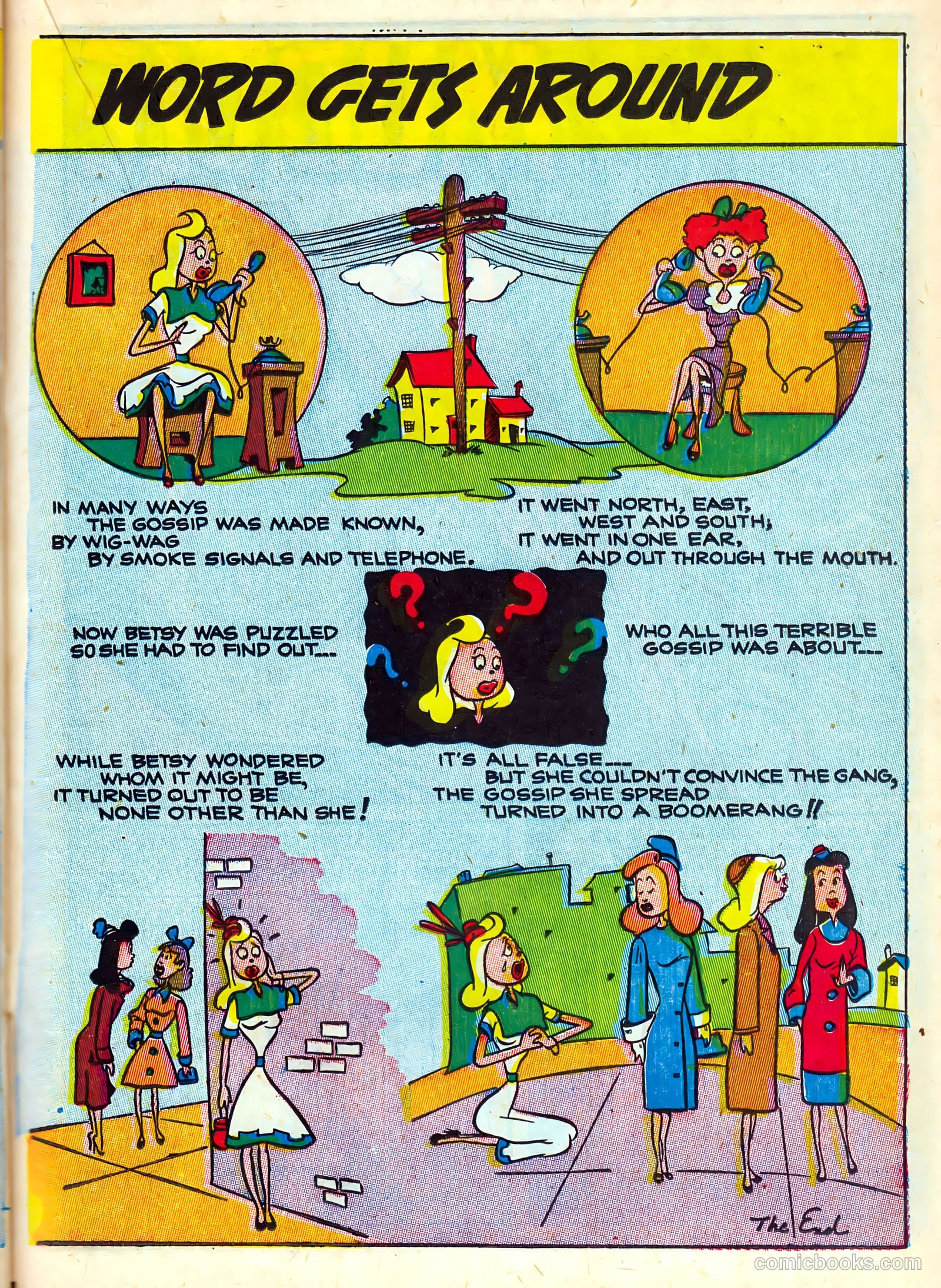 Taffy Comics #8 (1947) — page 29 of 52
