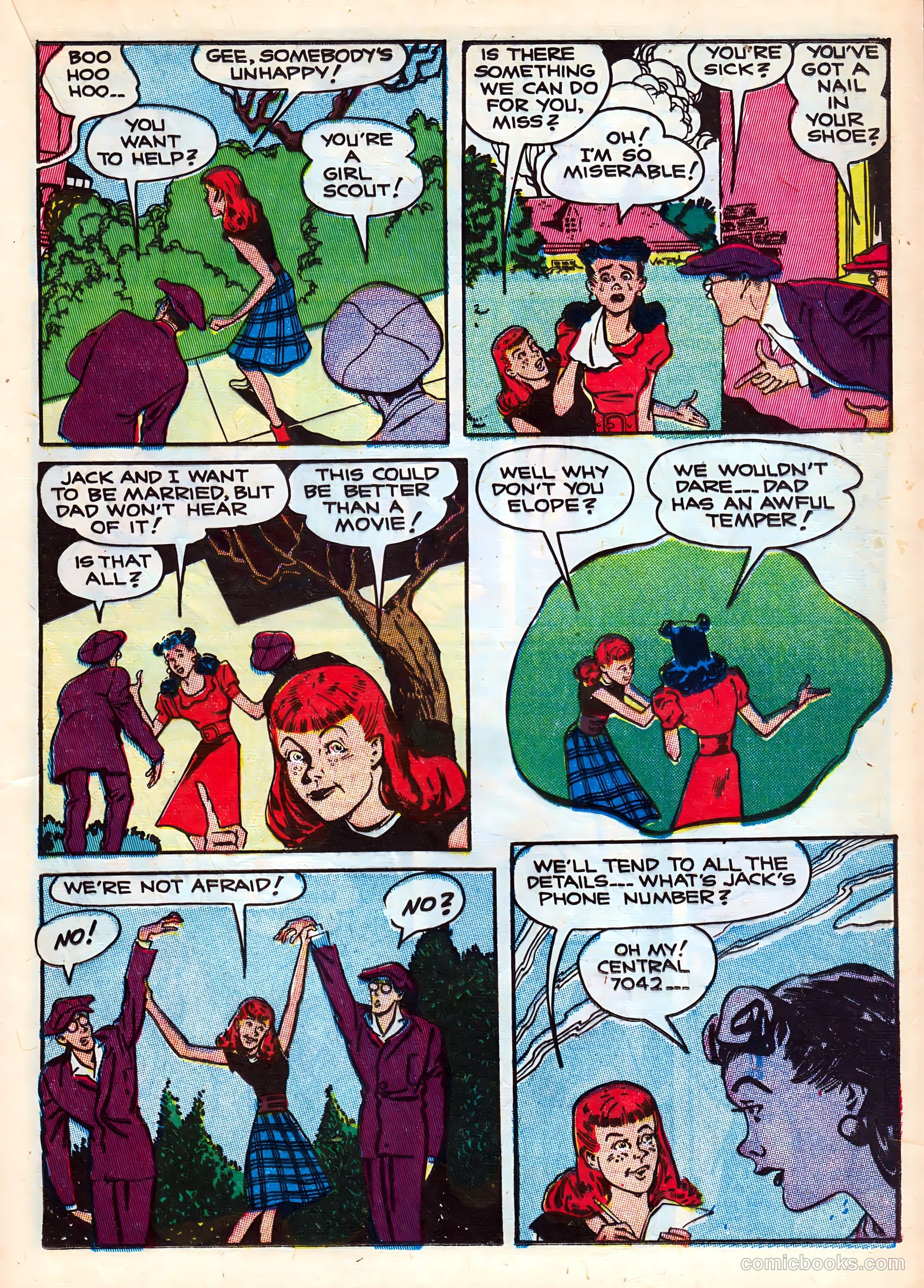 Taffy Comics #8 (1947) — page 31 of 52