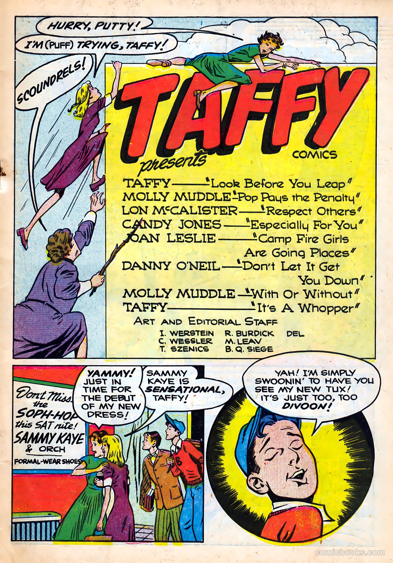 Taffy Comics #9 (1947) — page 3 of 52