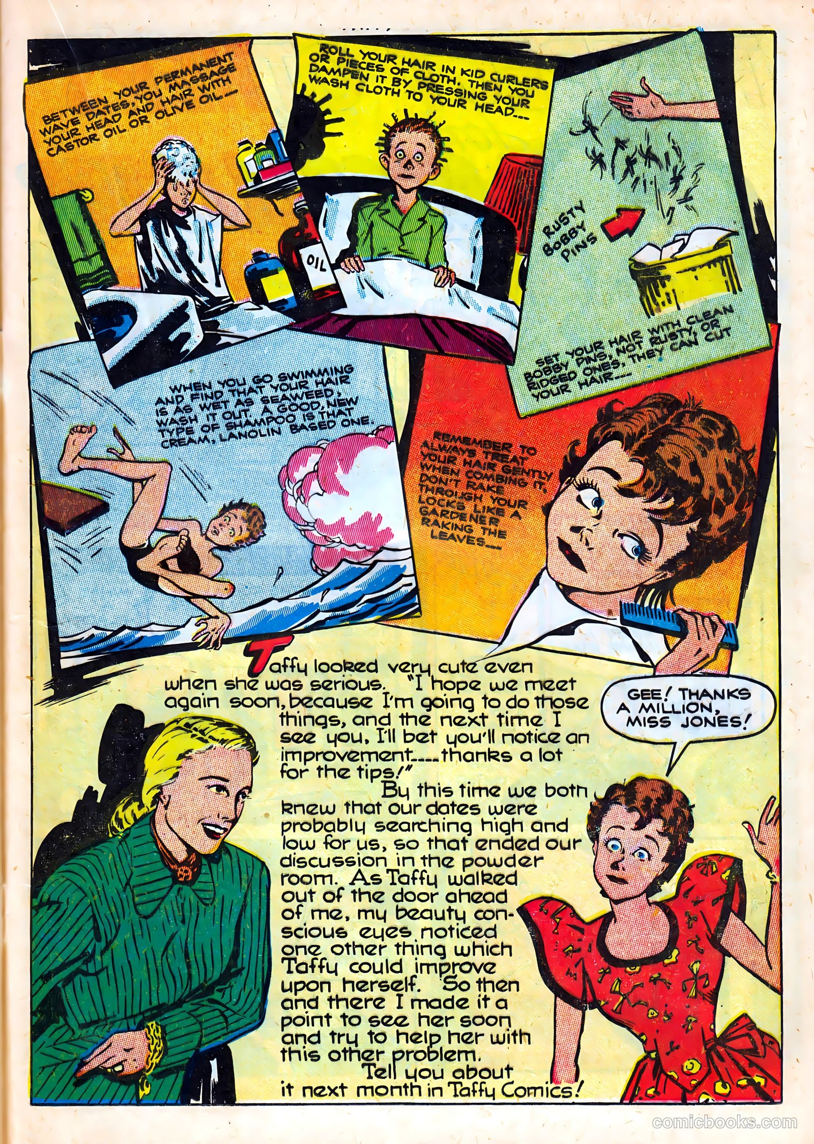 Taffy Comics #9 (1947) — page 19 of 52