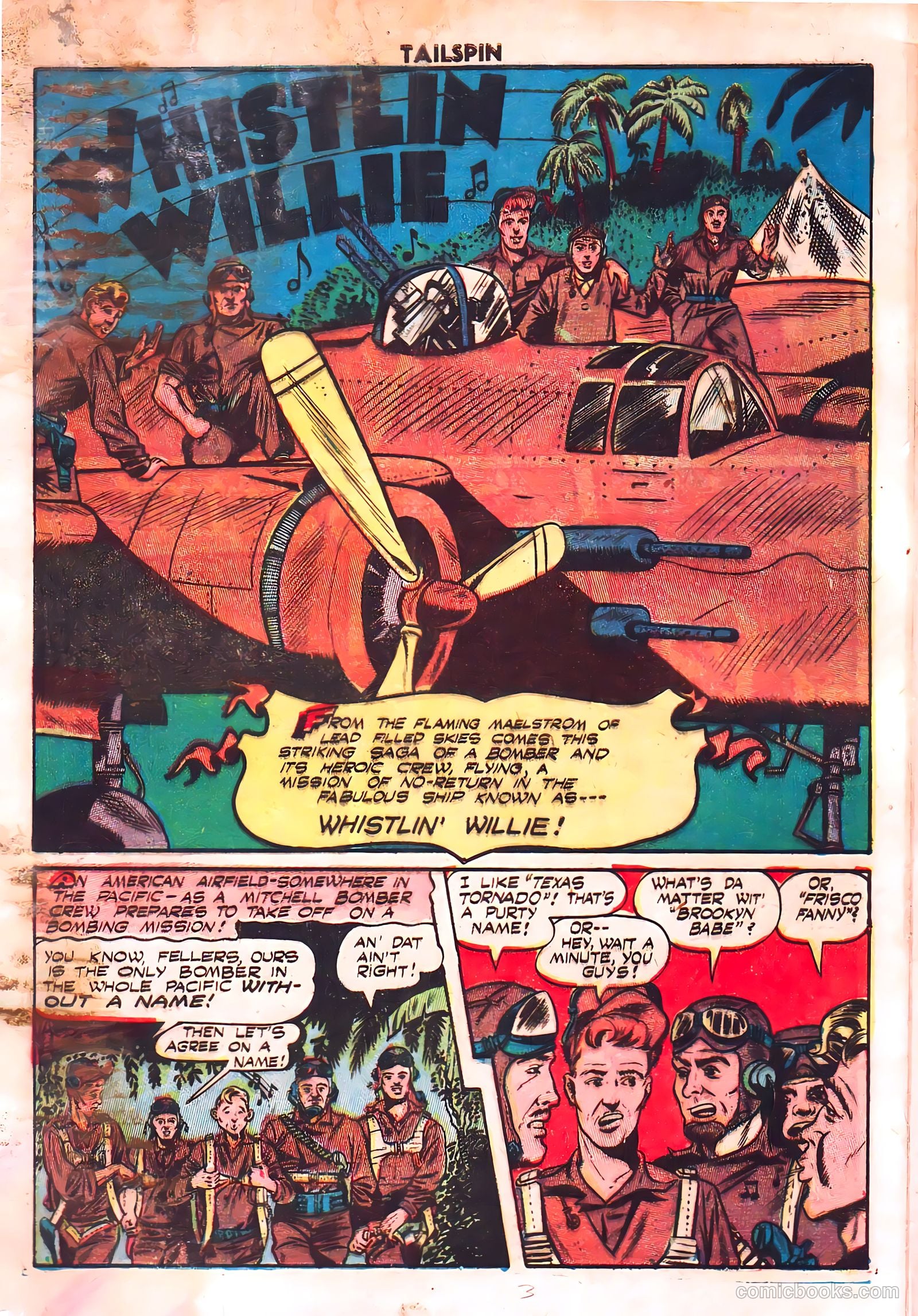 Tailspin Comics #1 (1944) — page 3 of 53