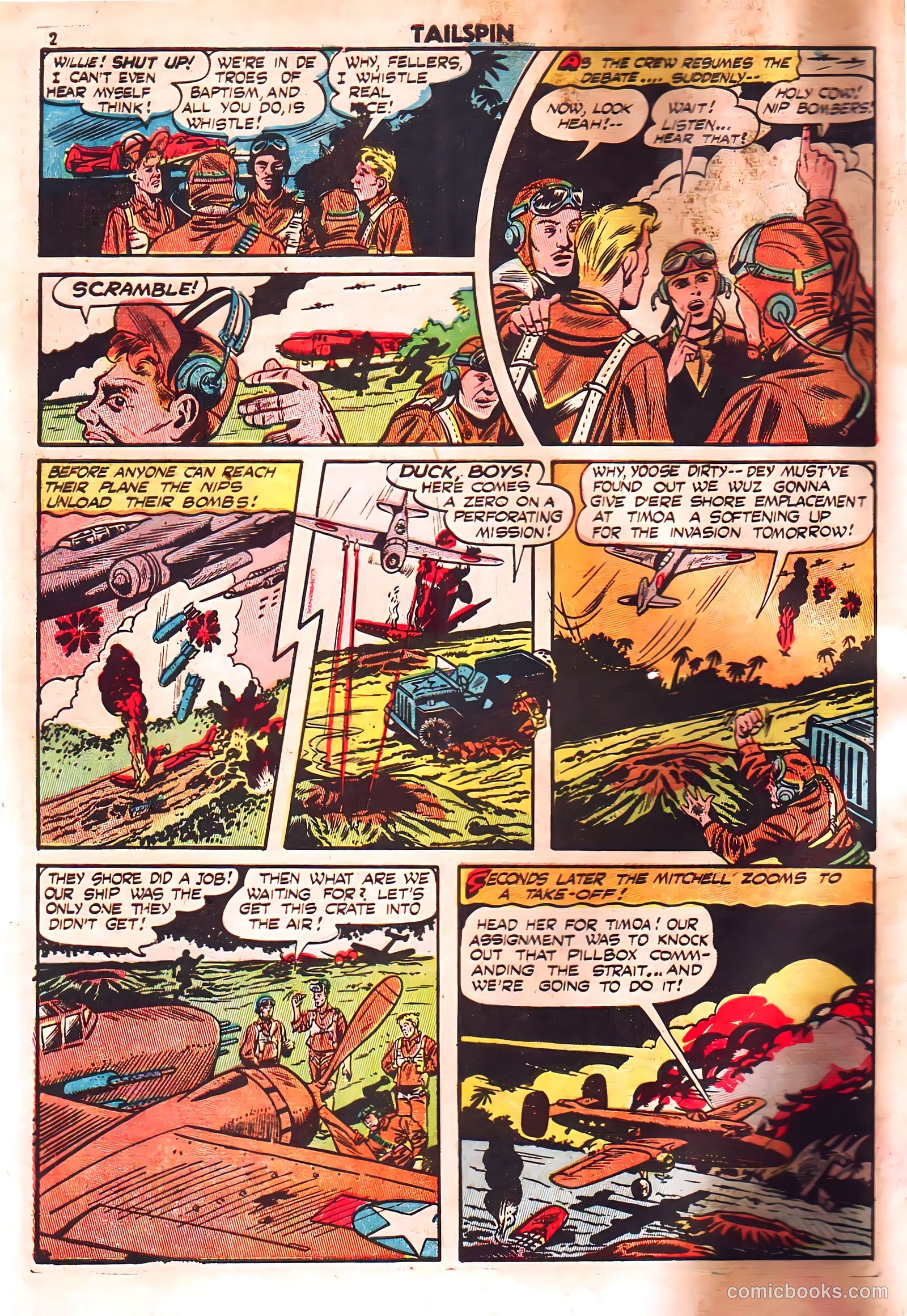 Tailspin Comics #1 (1944) — page 4 of 53