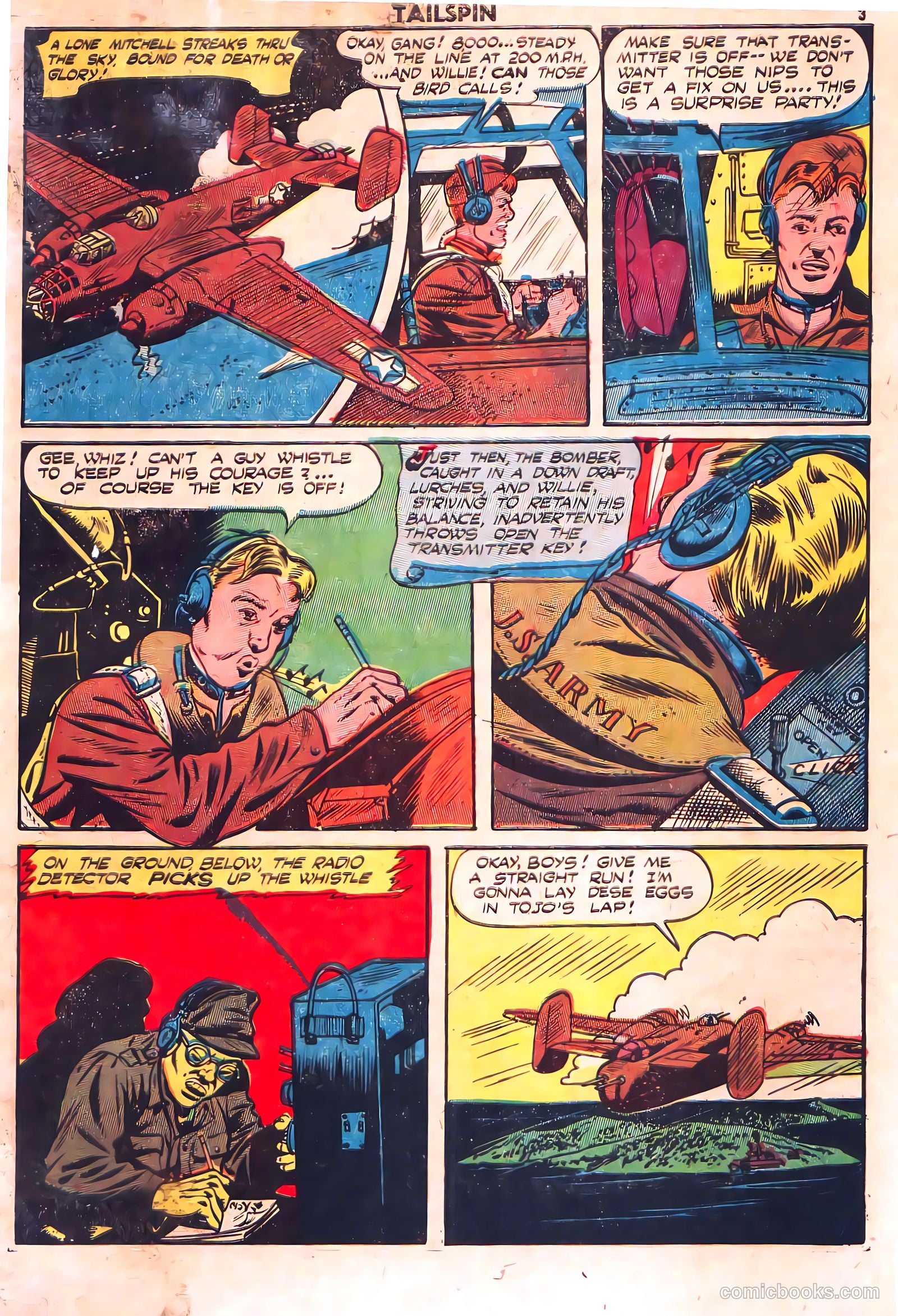 Tailspin Comics #1 (1944) — page 5 of 53