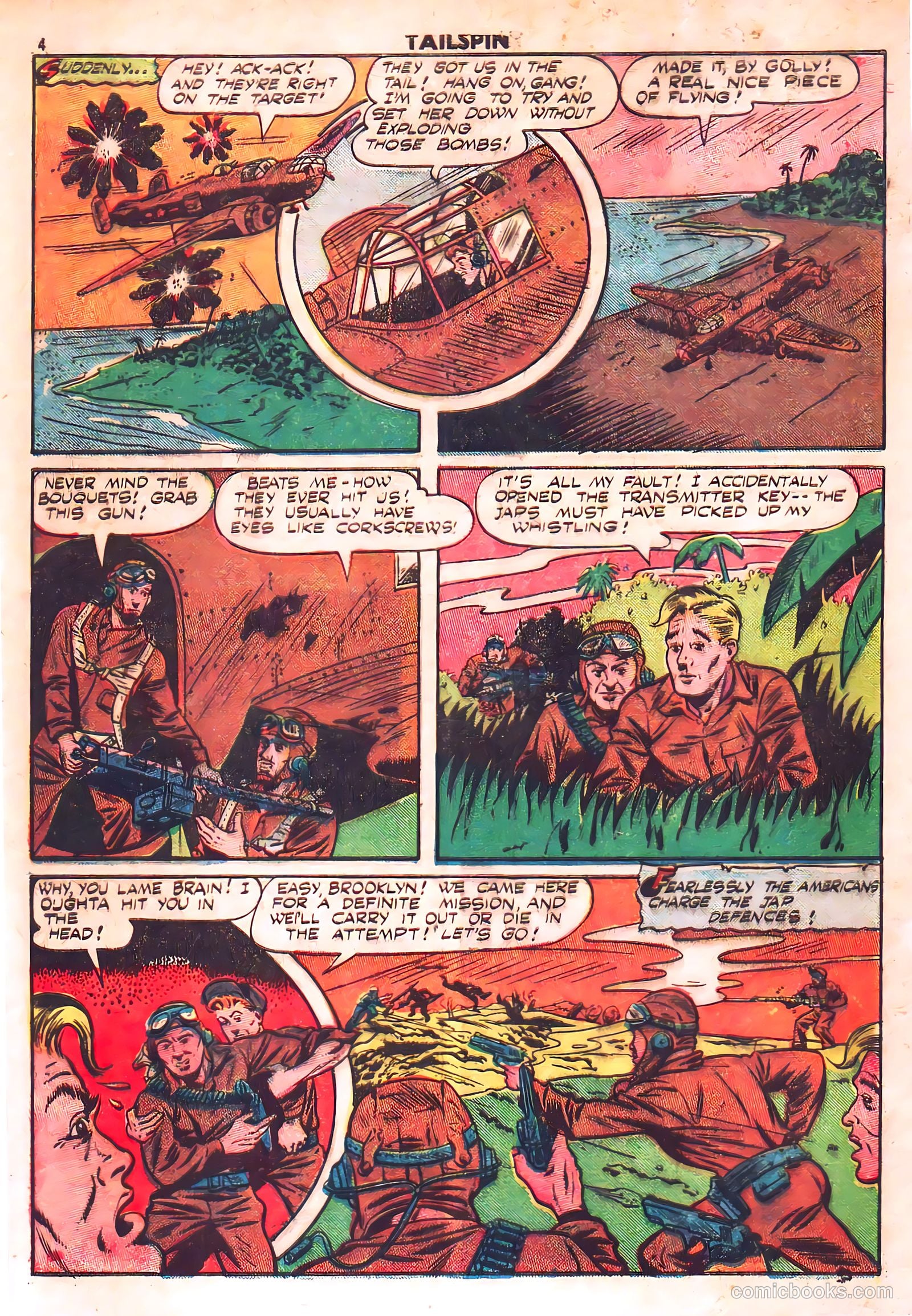 Tailspin Comics #1 (1944) — page 6 of 53