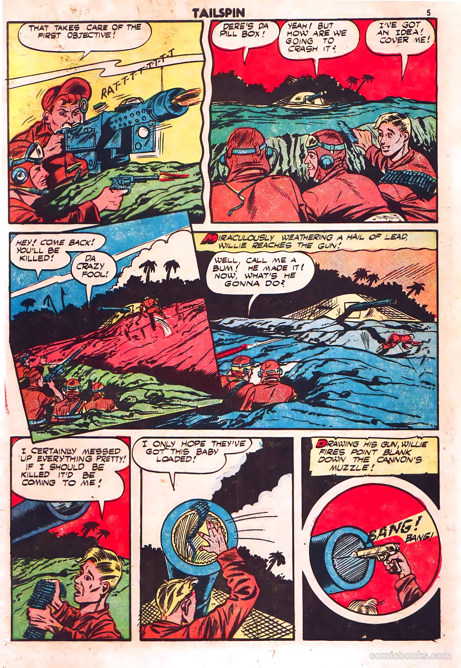 Tailspin Comics #1 (1944) — page 7 of 53