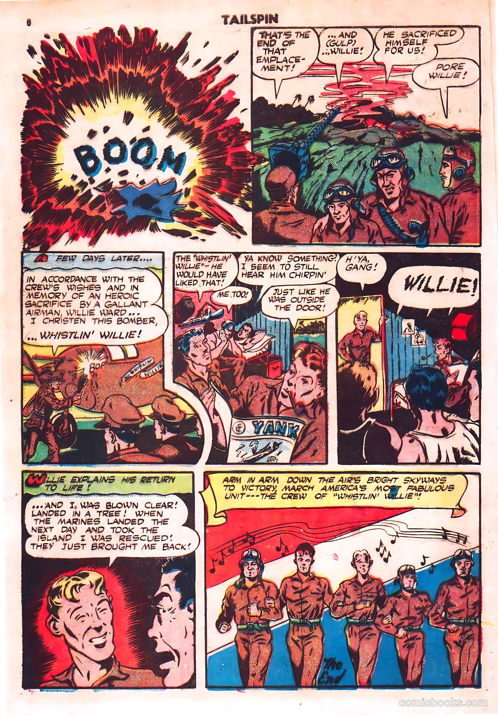 Tailspin Comics #1 (1944) — page 8 of 53
