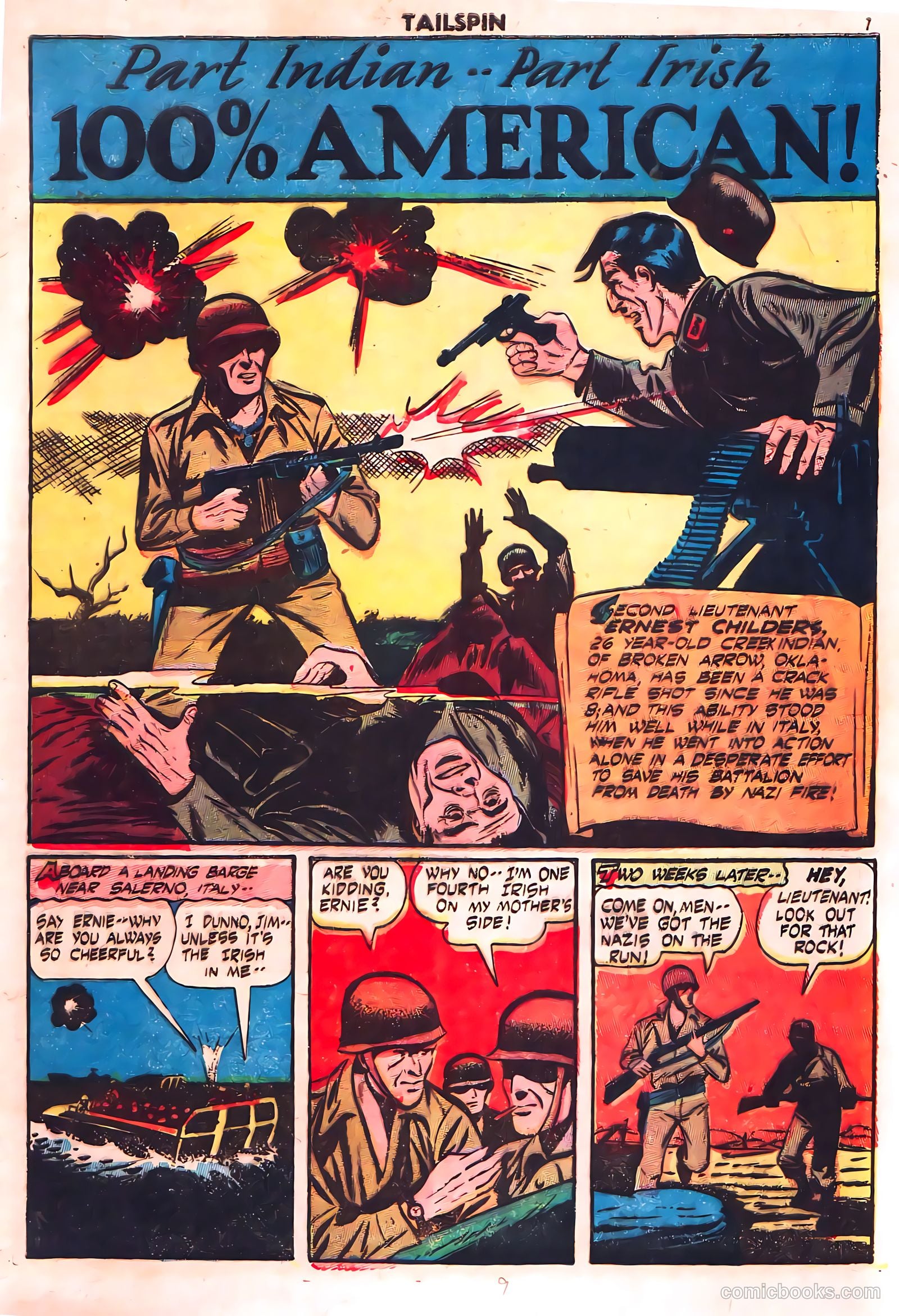 Tailspin Comics #1 (1944) — page 9 of 53