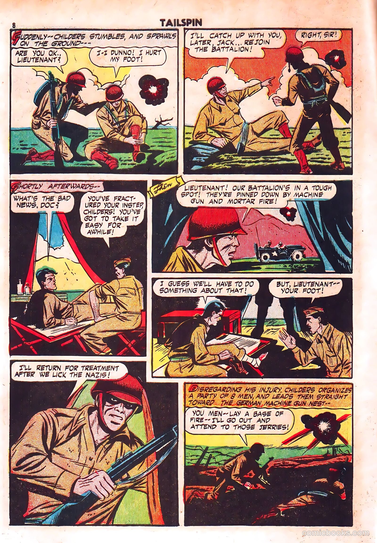 Tailspin Comics #1 (1944) — page 10 of 53