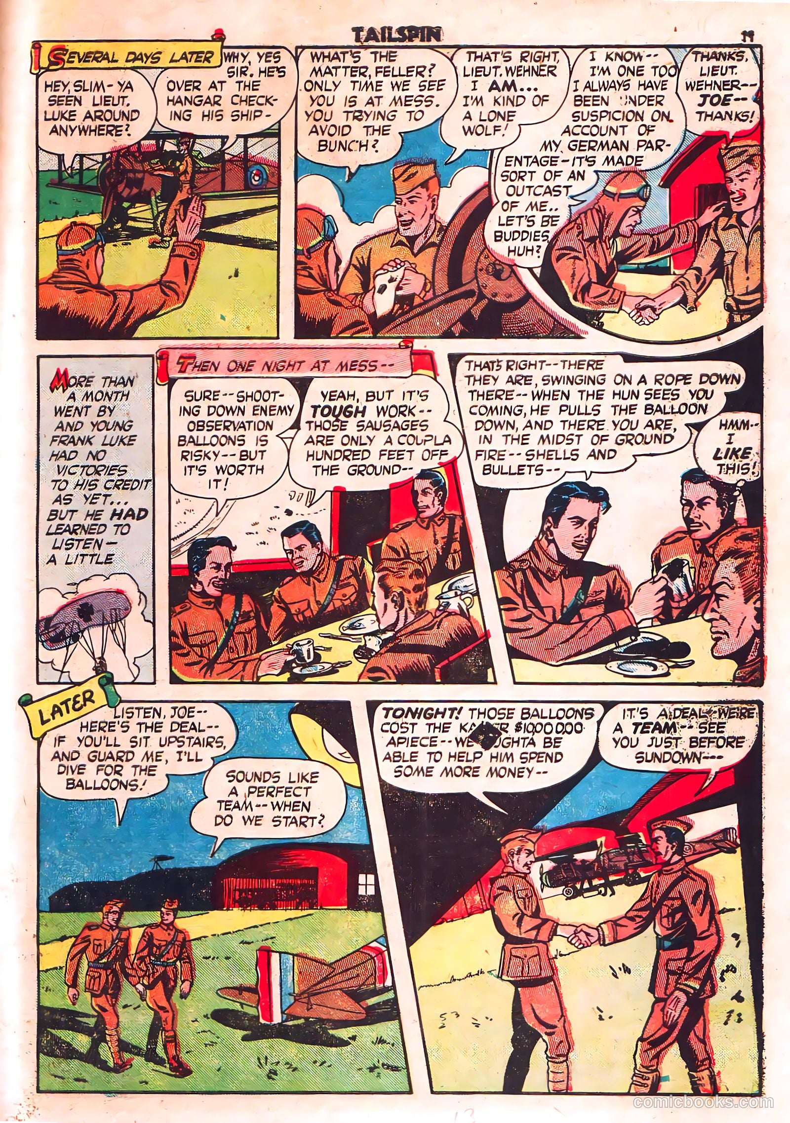 Tailspin Comics #1 (1944) — page 13 of 53
