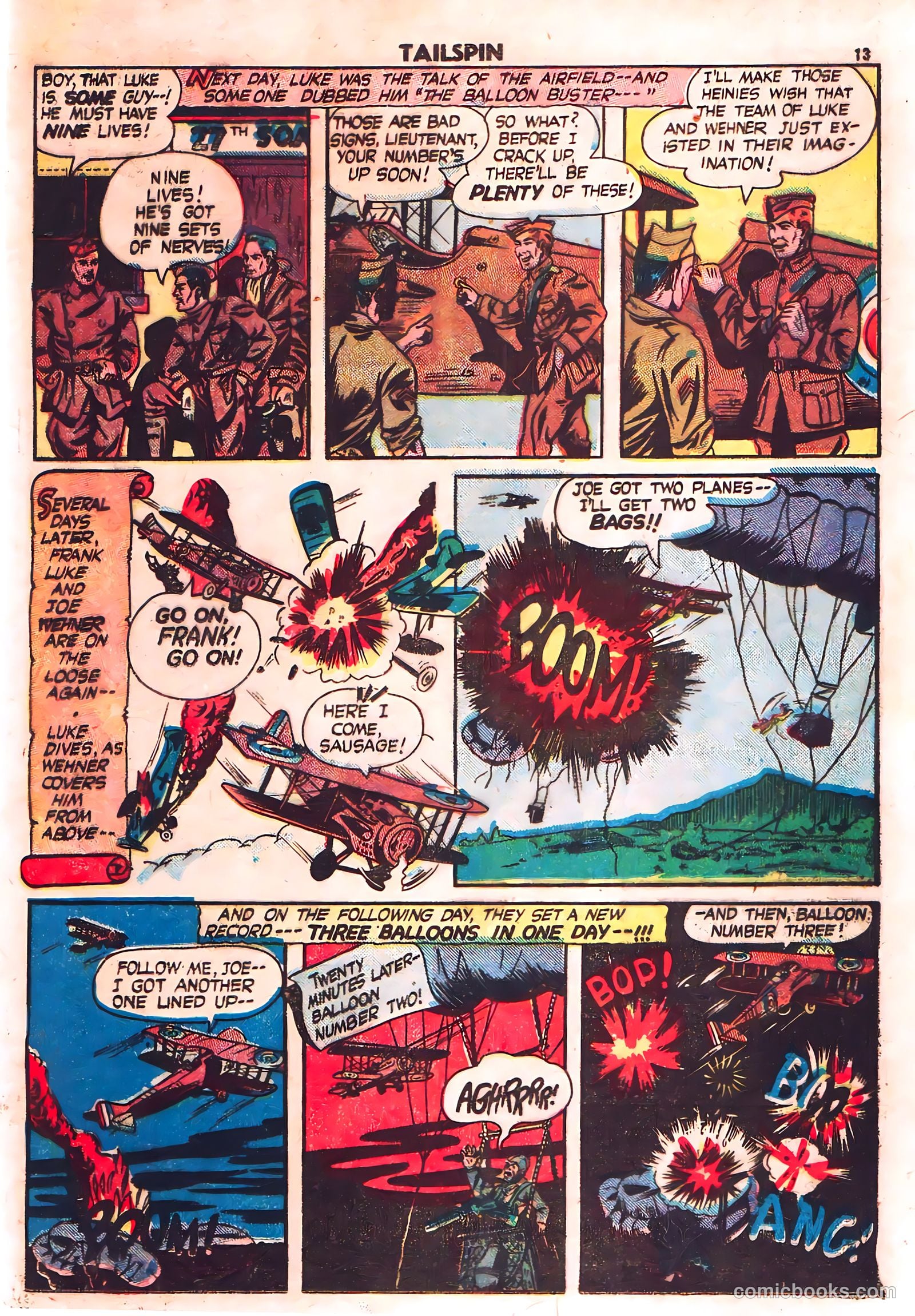 Tailspin Comics #1 (1944) — page 15 of 53