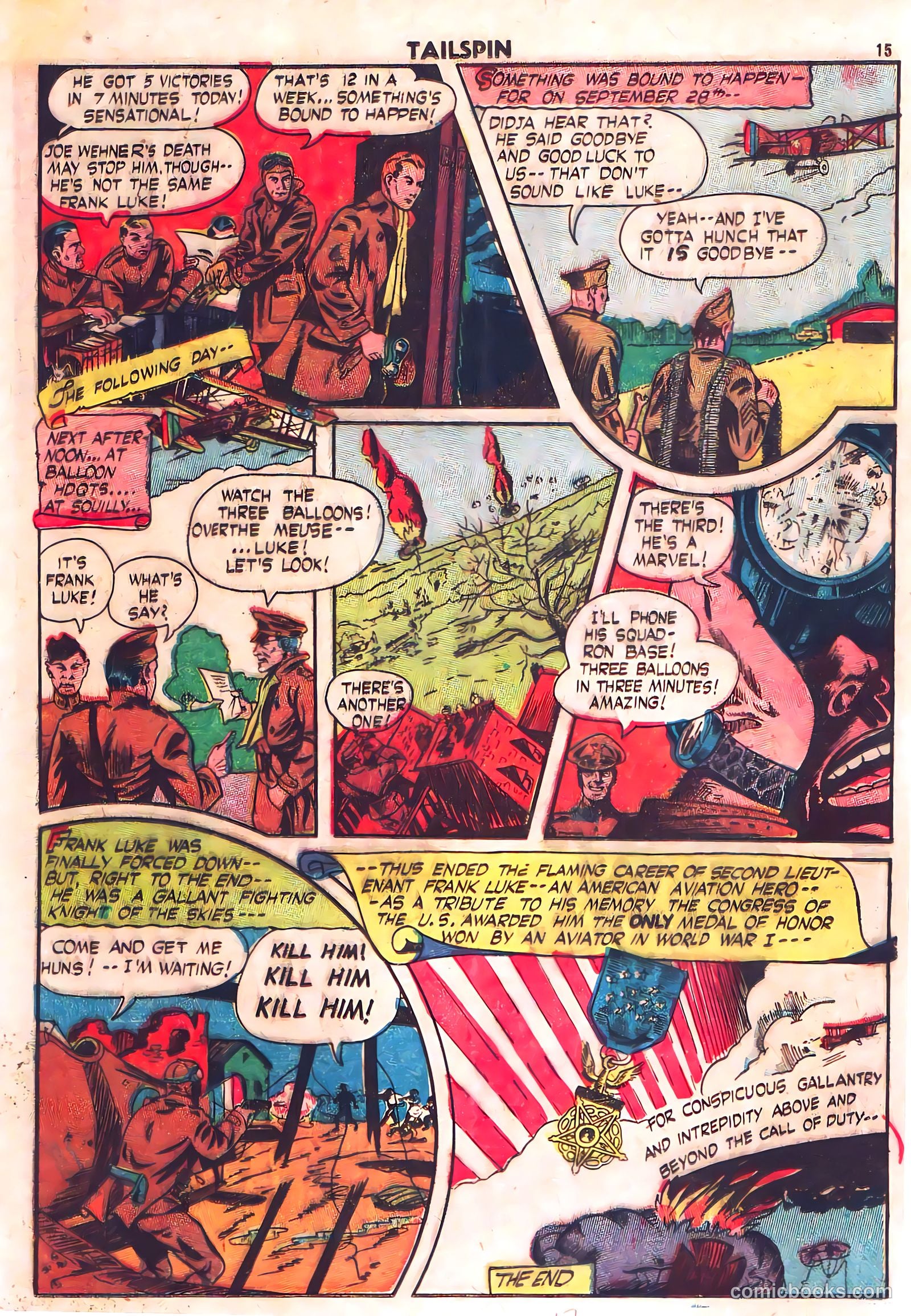 Tailspin Comics #1 (1944) — page 17 of 53