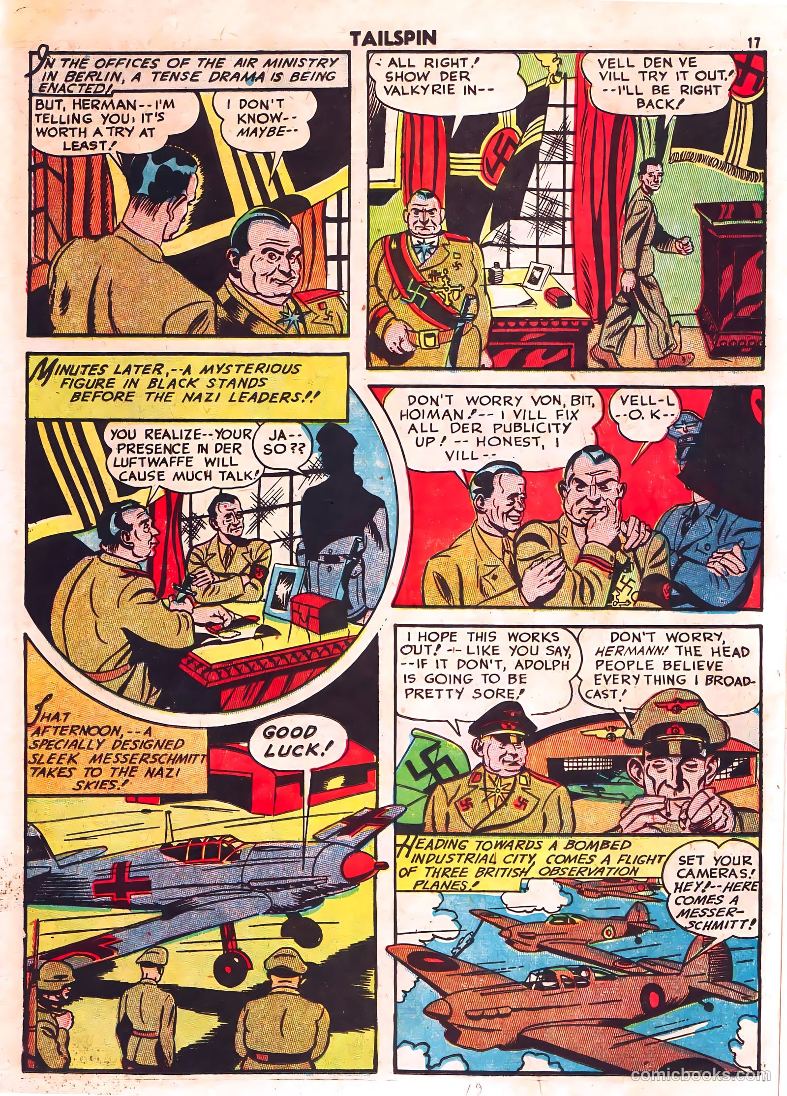 Tailspin Comics #1 (1944) — page 19 of 53