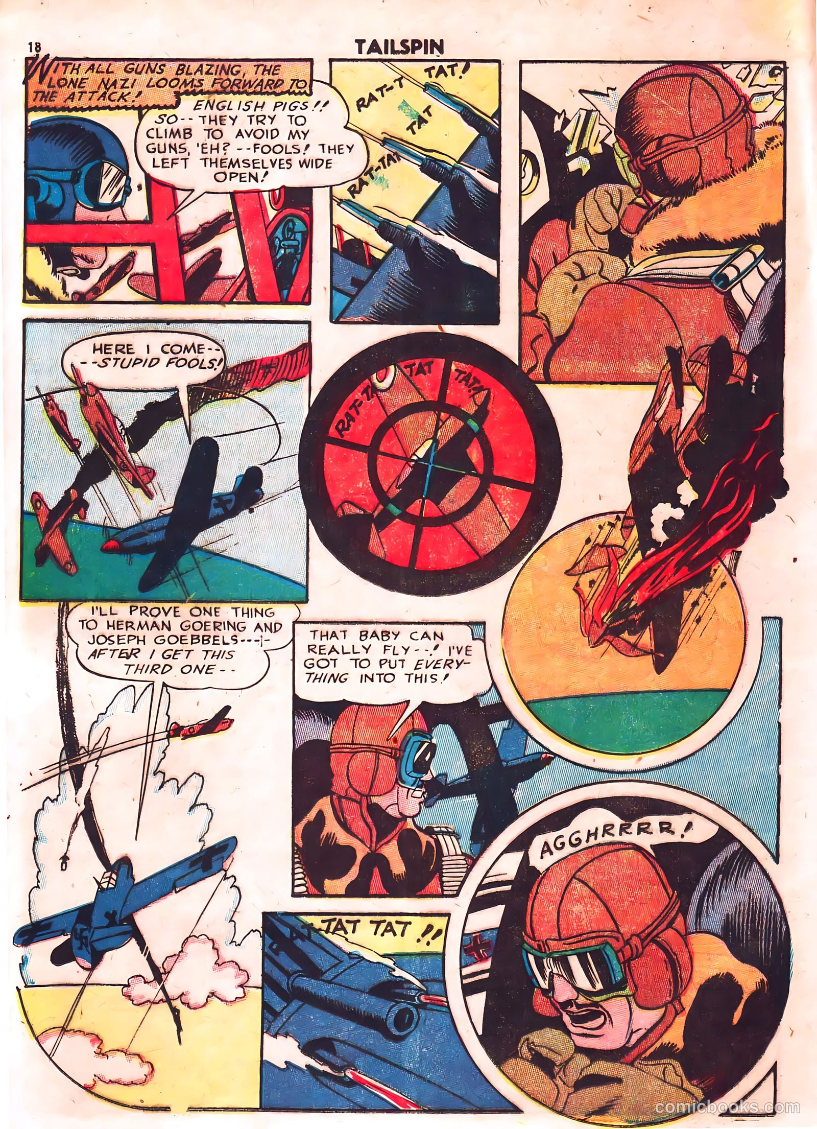 Tailspin Comics #1 (1944) — page 20 of 53
