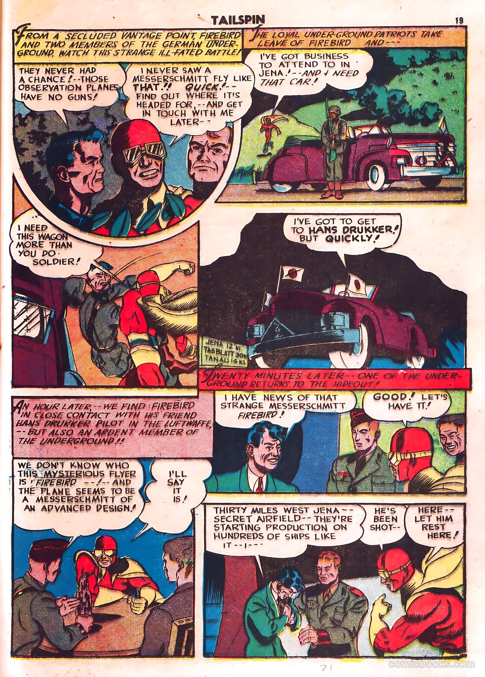 Tailspin Comics #1 (1944) — page 21 of 53