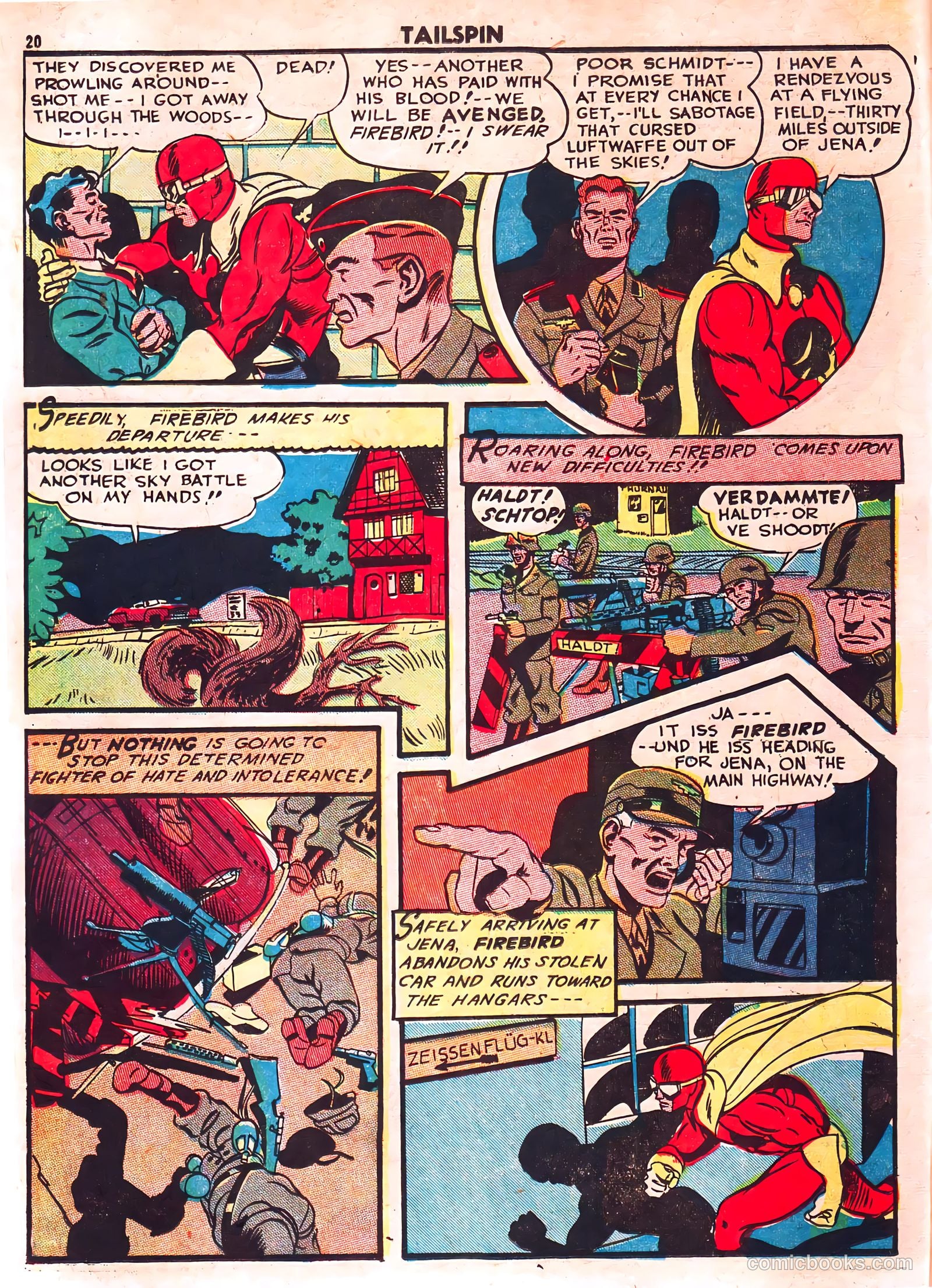 Tailspin Comics #1 (1944) — page 22 of 53