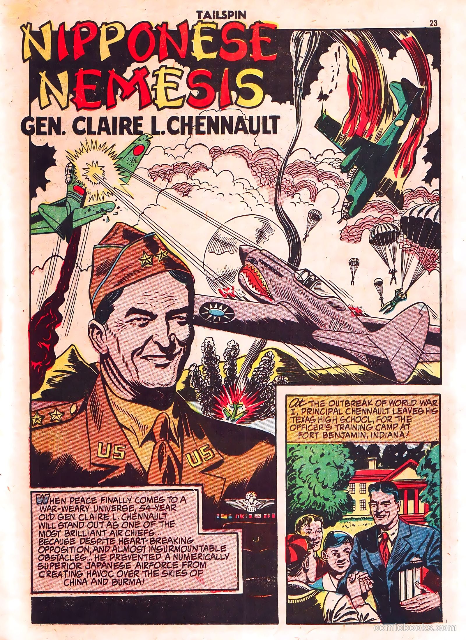 Tailspin Comics #1 (1944) — page 25 of 53