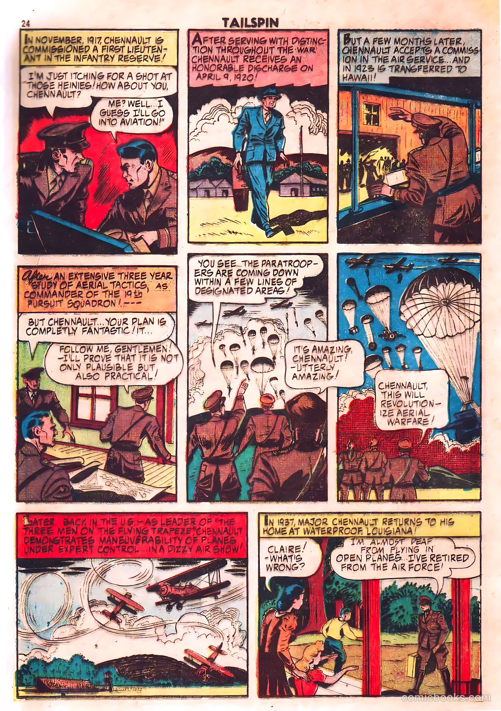 Tailspin Comics #1 (1944) — page 26 of 53