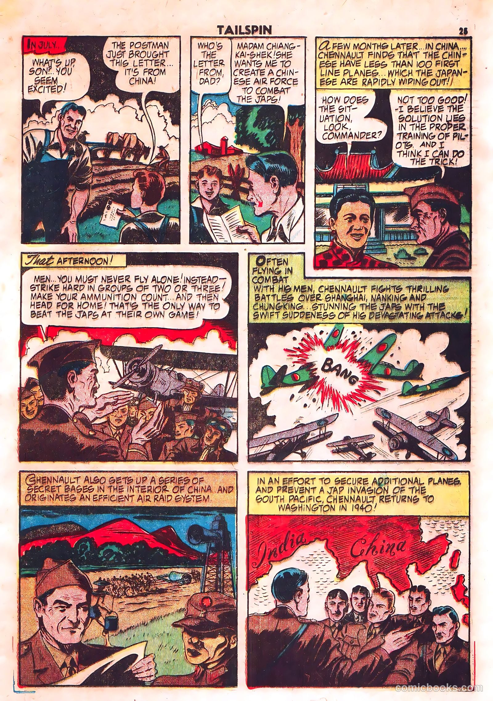 Tailspin Comics #1 (1944) — page 27 of 53