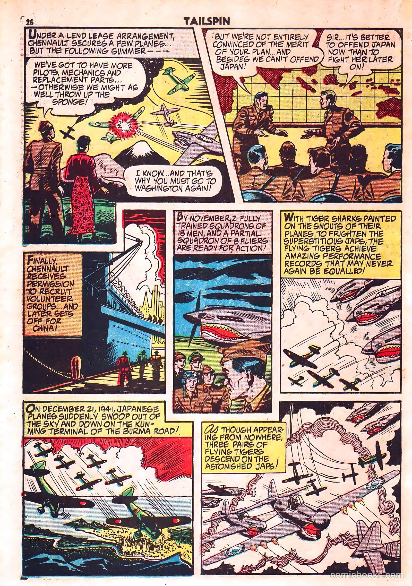 Tailspin Comics #1 (1944) — page 28 of 53