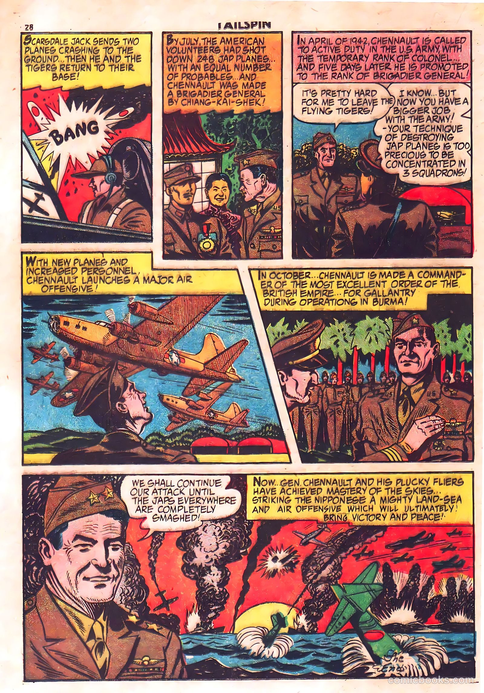 Tailspin Comics #1 (1944) — page 30 of 53