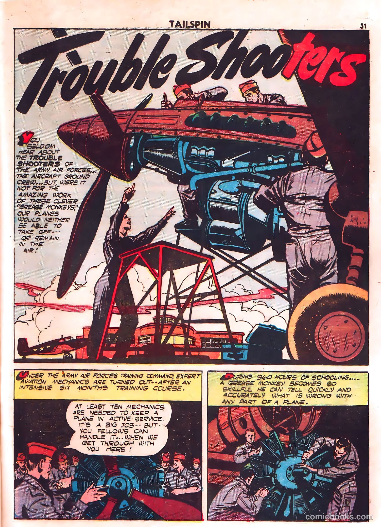 Tailspin Comics #1 (1944) — page 33 of 53