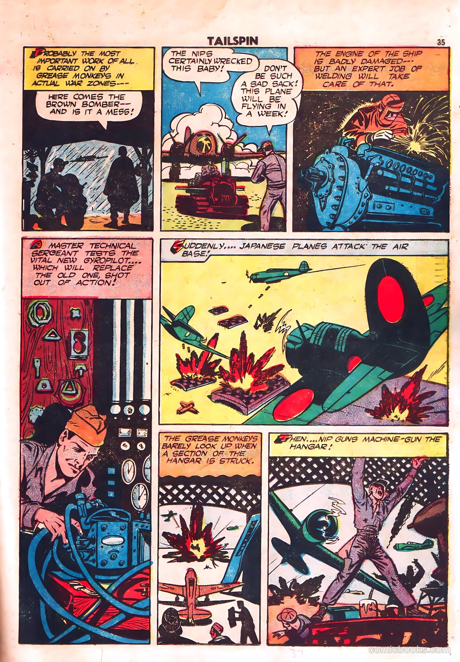 Tailspin Comics #1 (1944) — page 37 of 53
