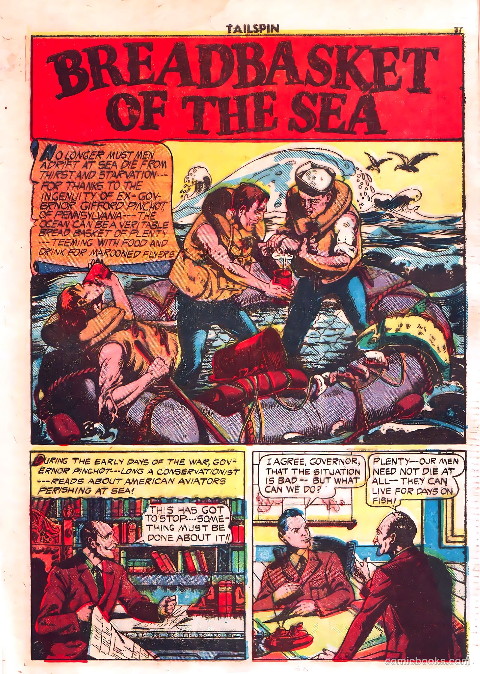 Tailspin Comics #1 (1944) — page 39 of 53